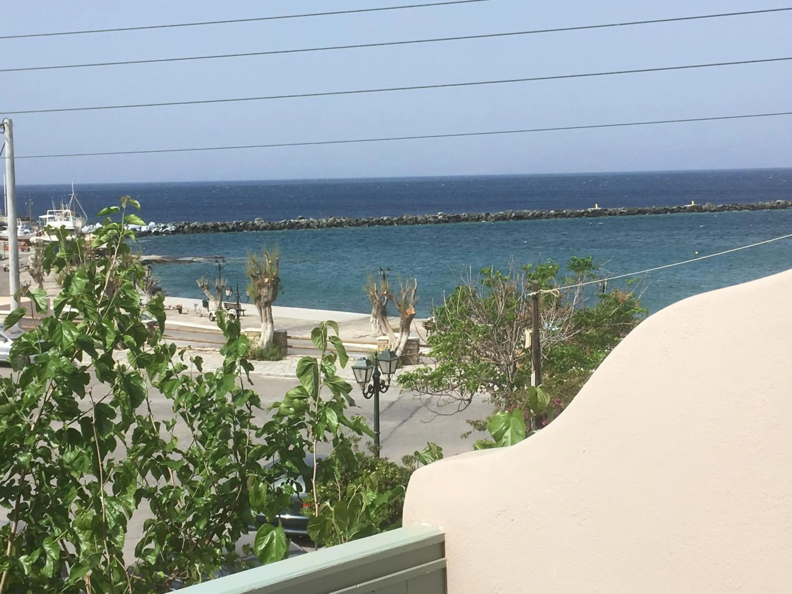 Balcony/Terrace in Afrodite Hotel