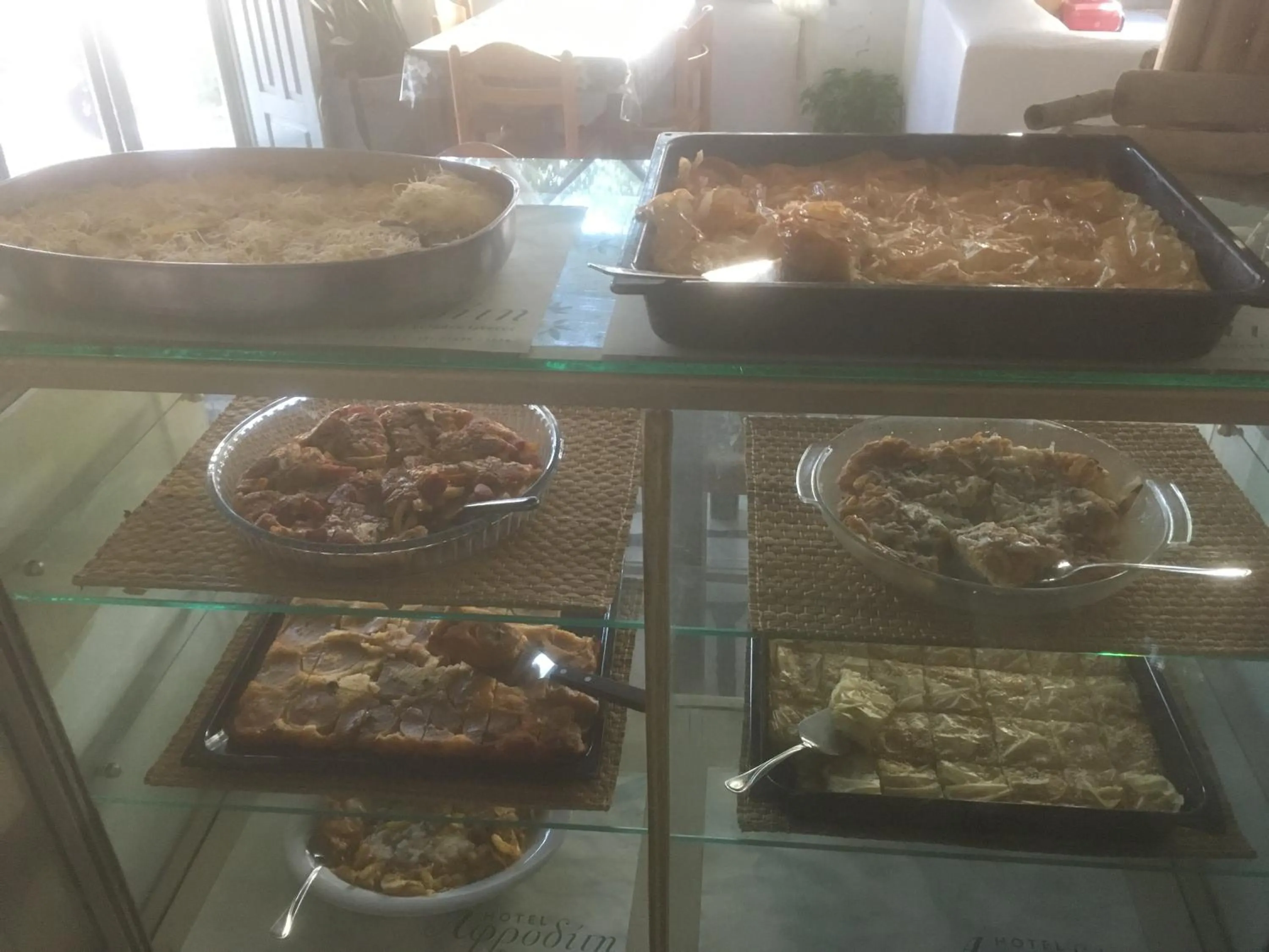 Buffet breakfast in Afrodite Hotel