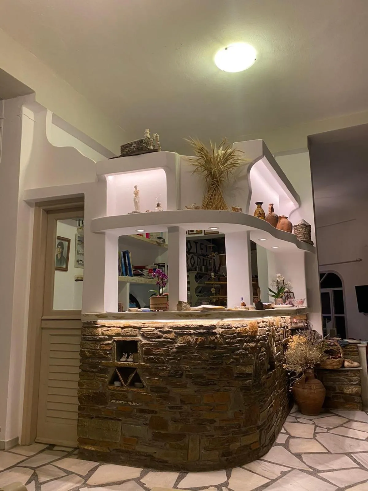 Lobby or reception in Afrodite Hotel