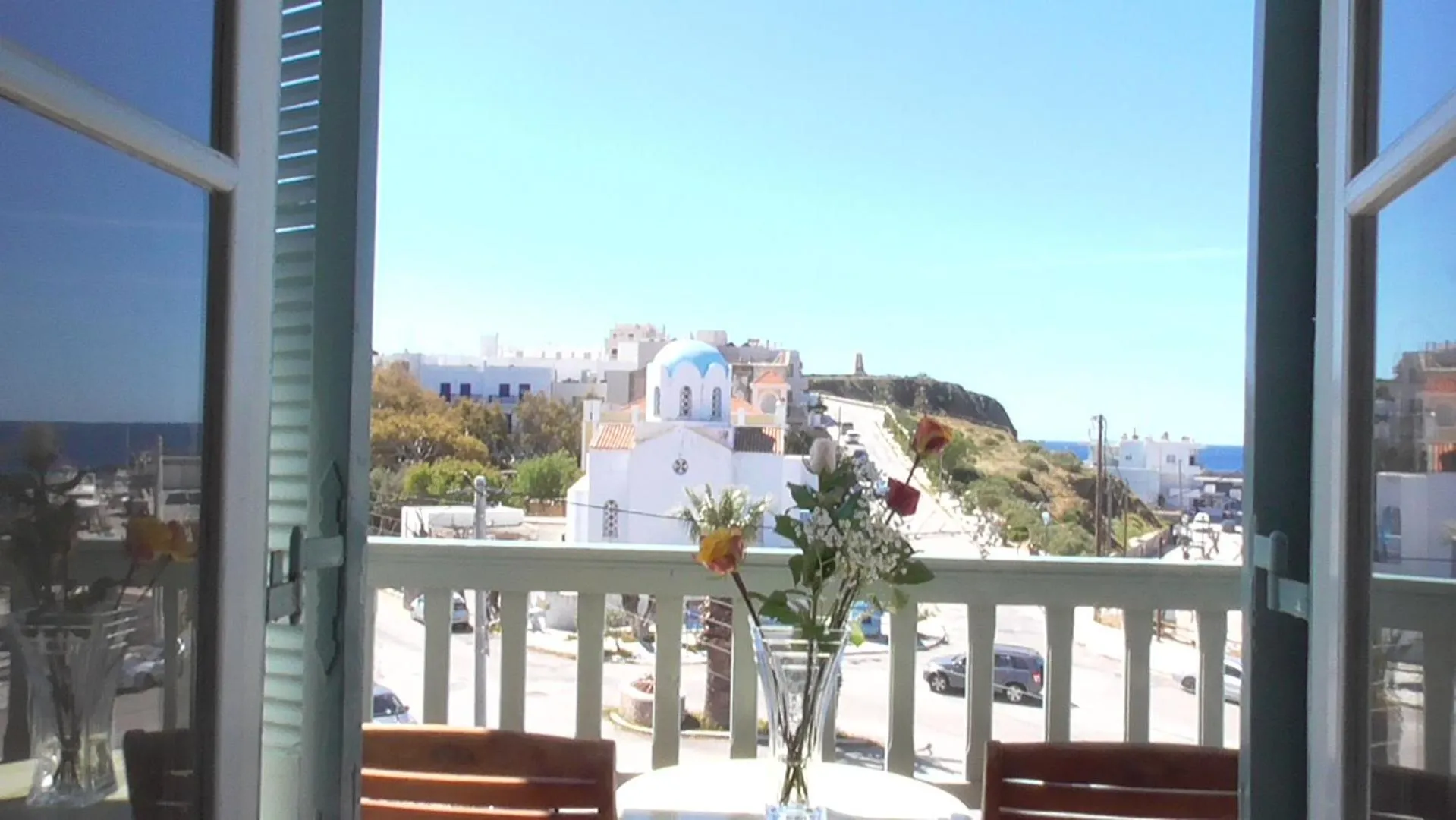 Balcony/Terrace in Afrodite Hotel