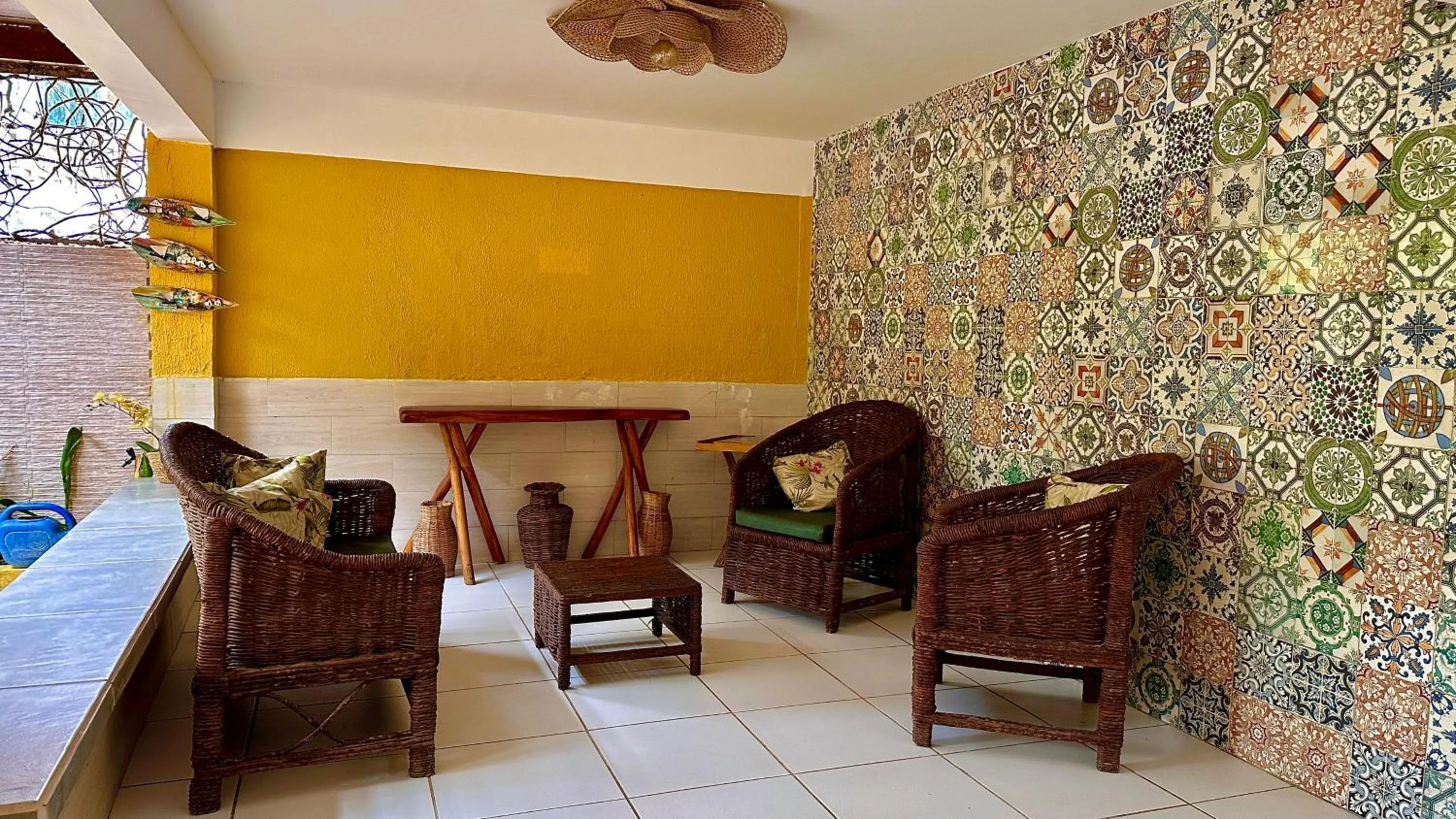 Seating area in Paranambuca Pousada