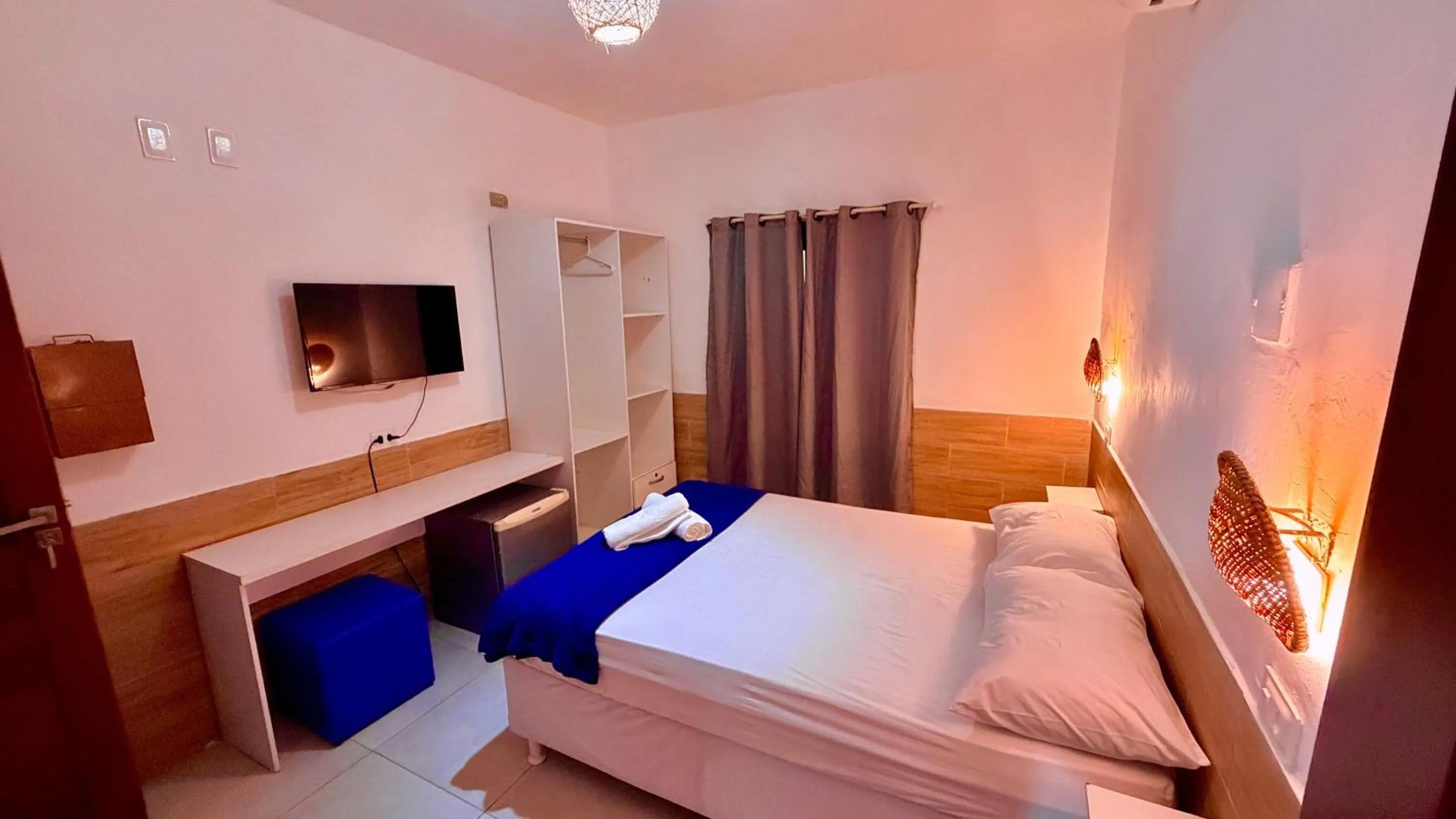 Bed in Paranambuca Pousada