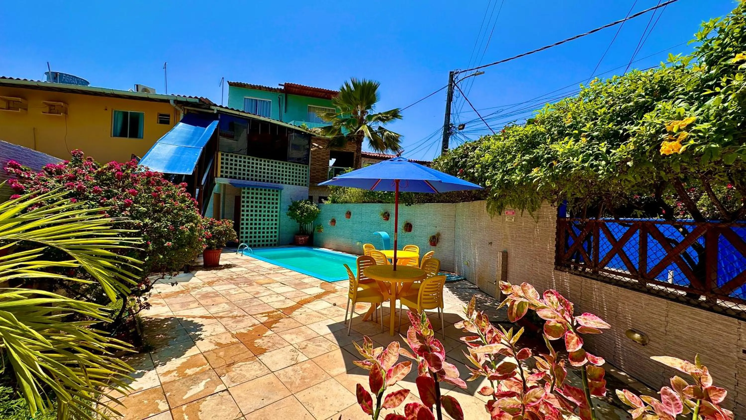 Swimming pool in Paranambuca Pousada