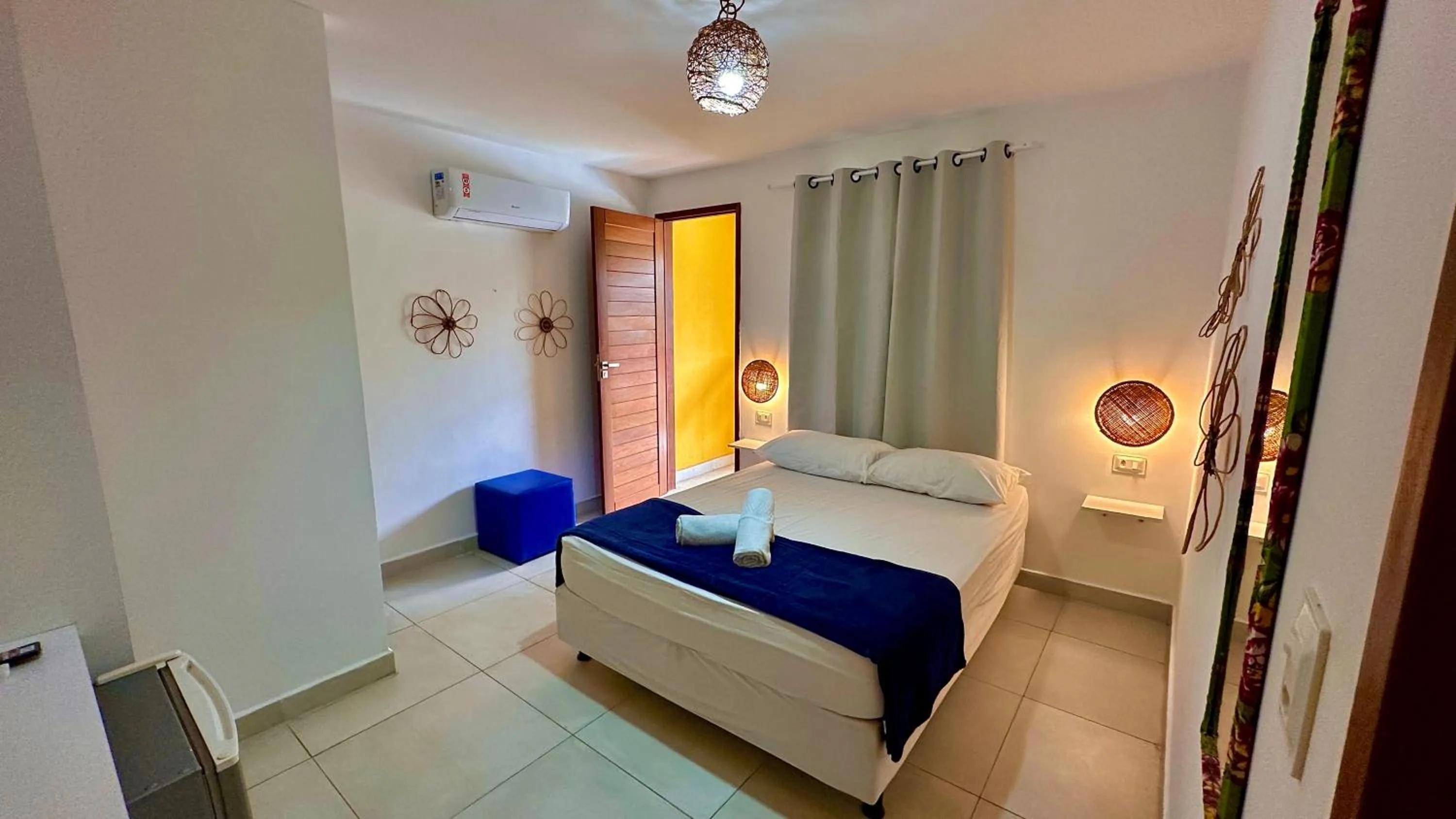 View (from property/room), Bed in Paranambuca Pousada