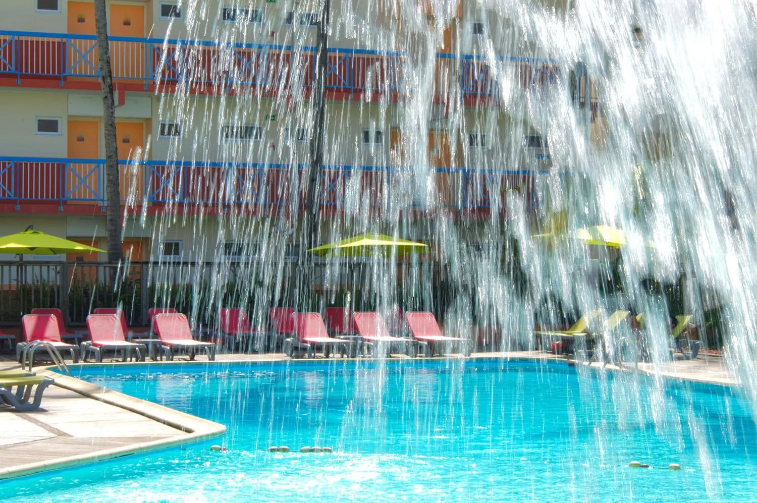 Pool view in Carayou Hotel & Spa