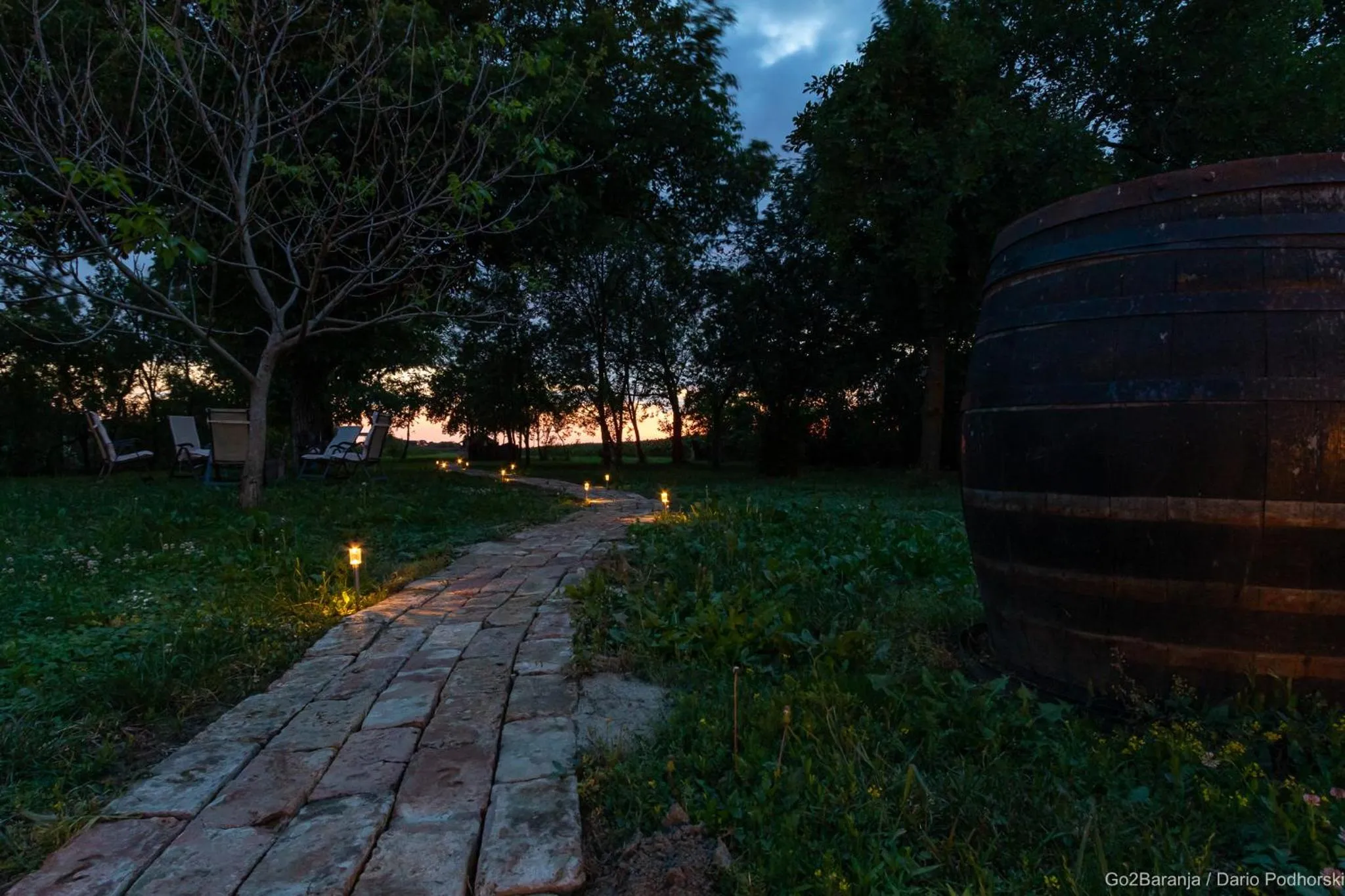 Garden view in Pannonia Terranova