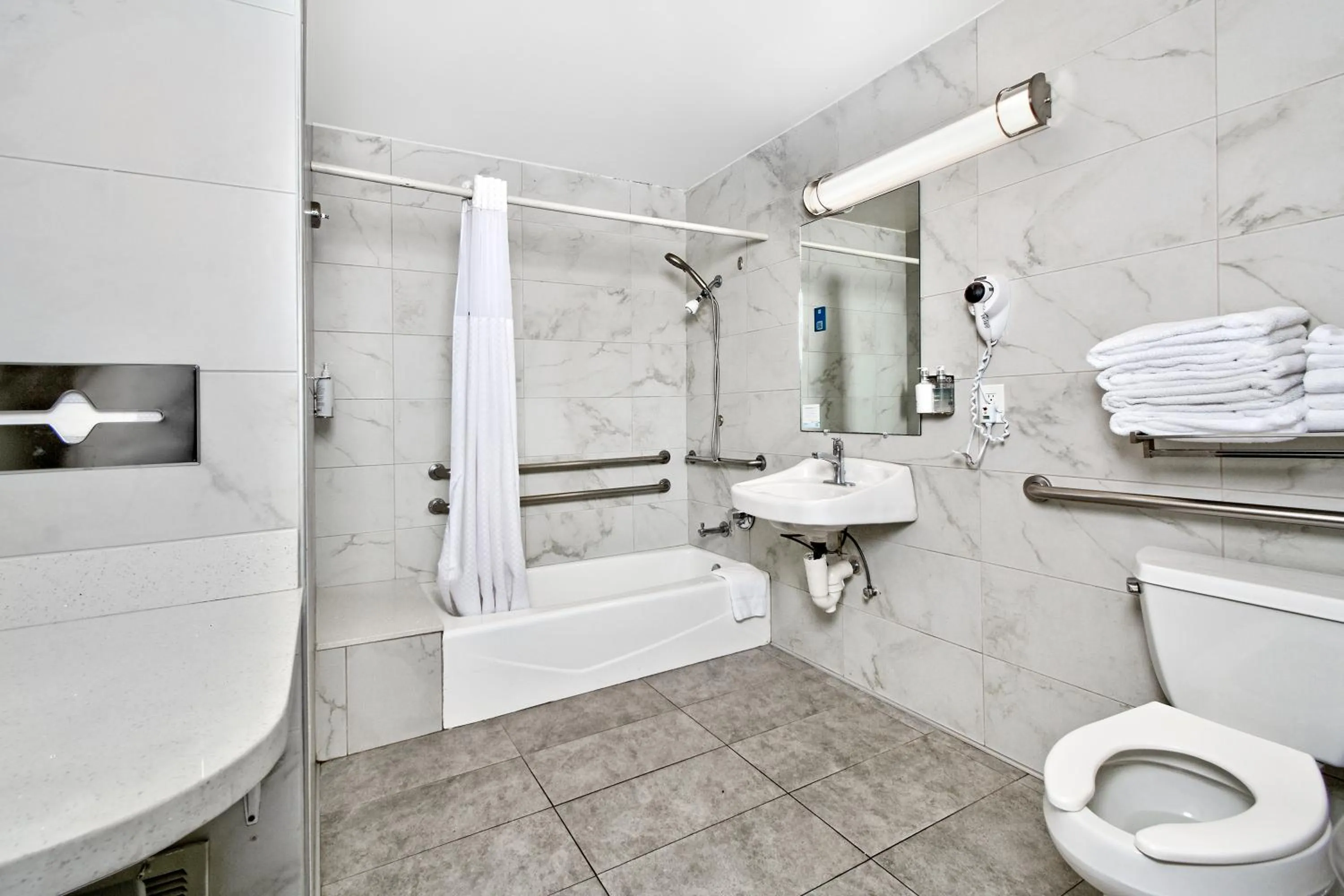 Shower in Days Inn by Wyndham Novato/San Francisco