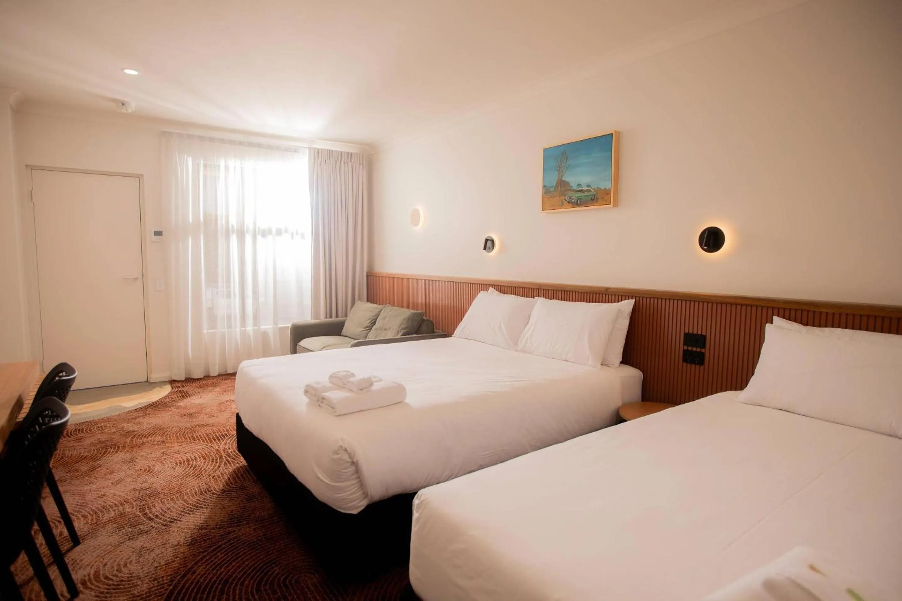 Bedroom, Bed in The Alluna Motel, an Ascend Collection Hotel