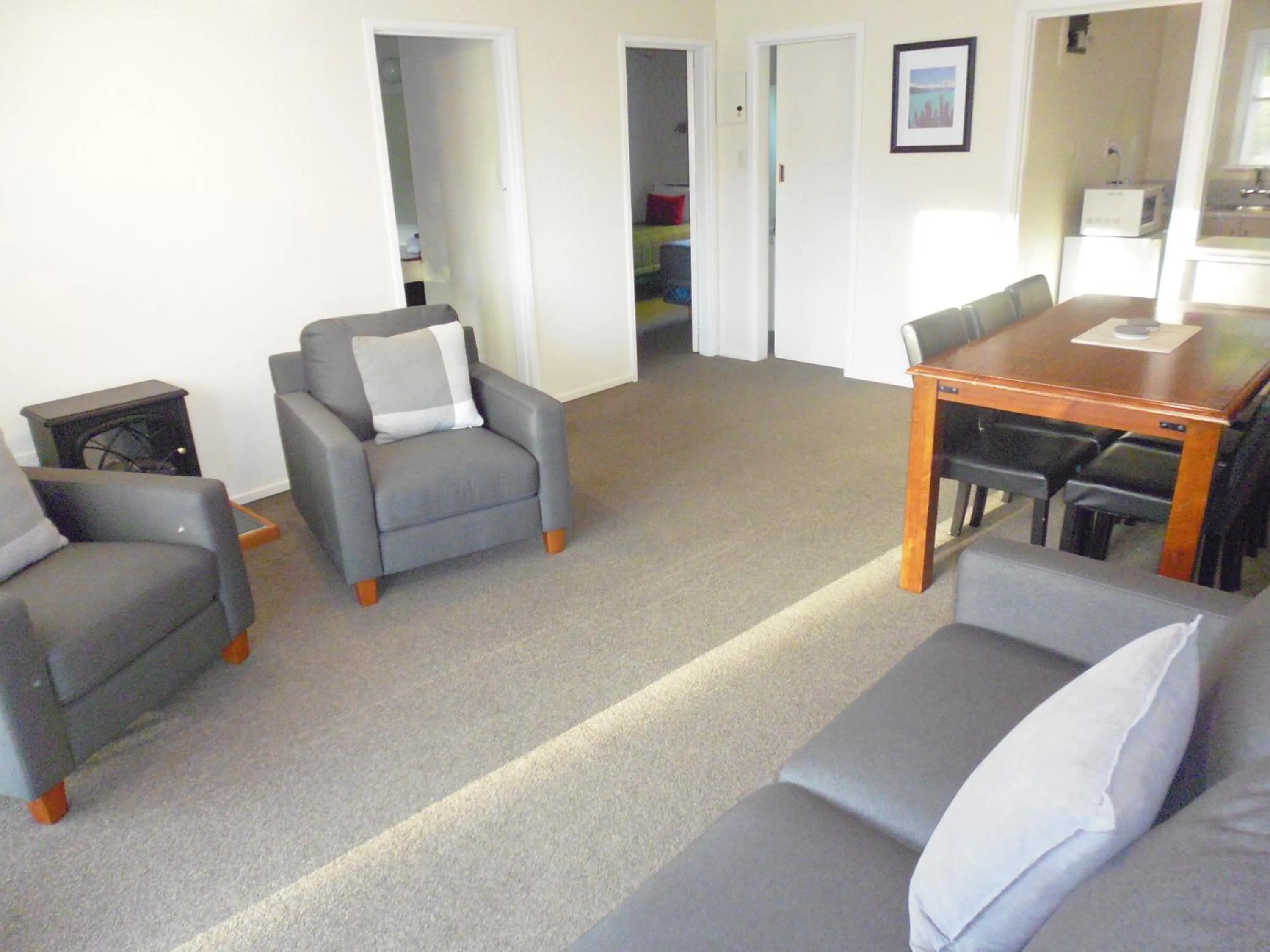 Living room in Spa Lodge Motel