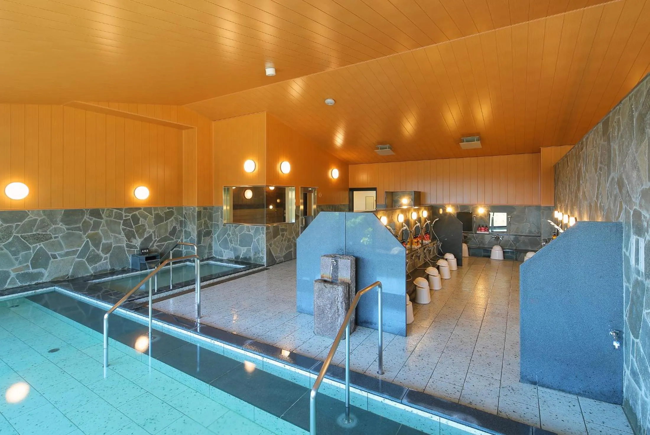 Hot Spring Bath in Aso Hakuun Sanso