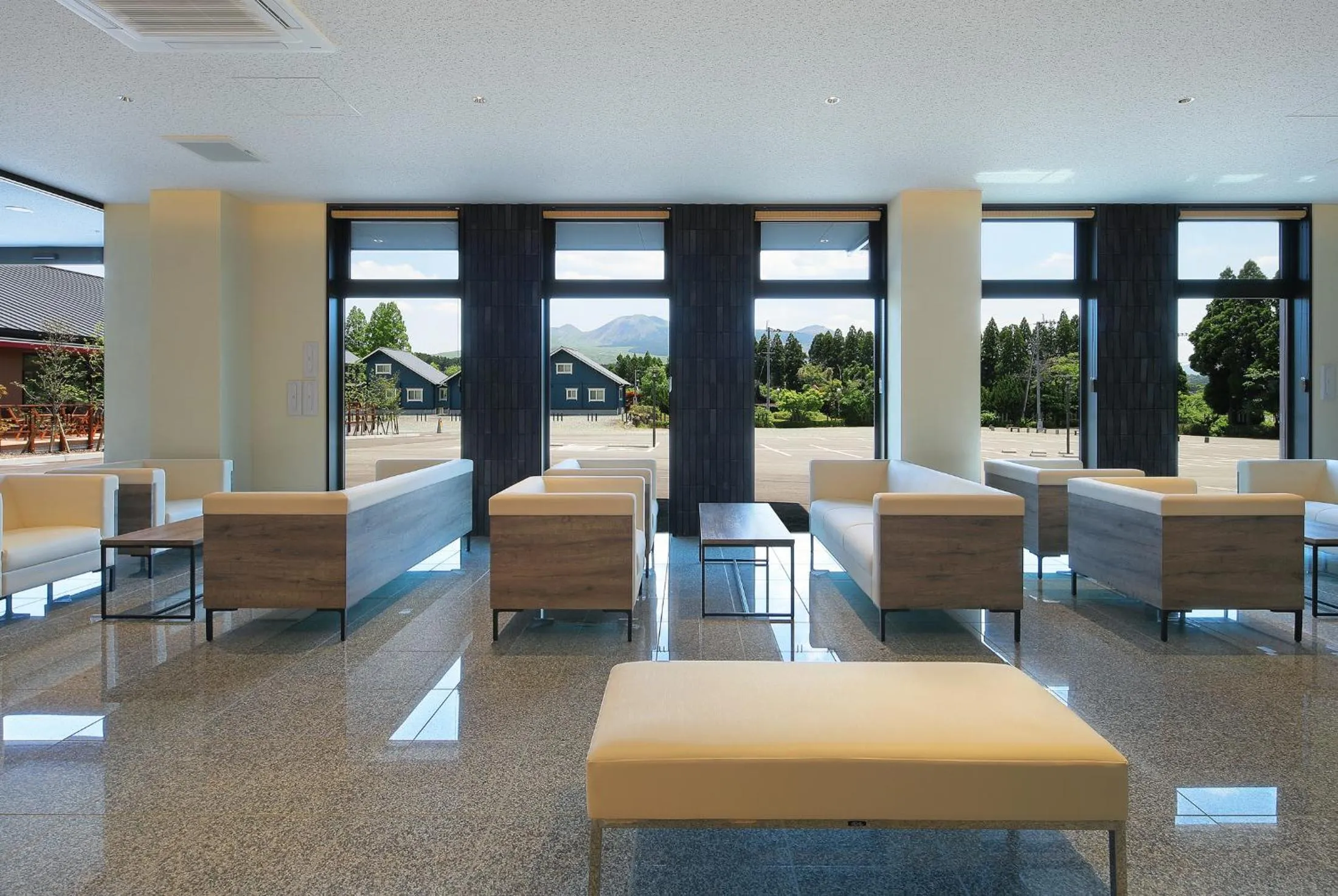 Lobby or reception in Aso Hakuun Sanso