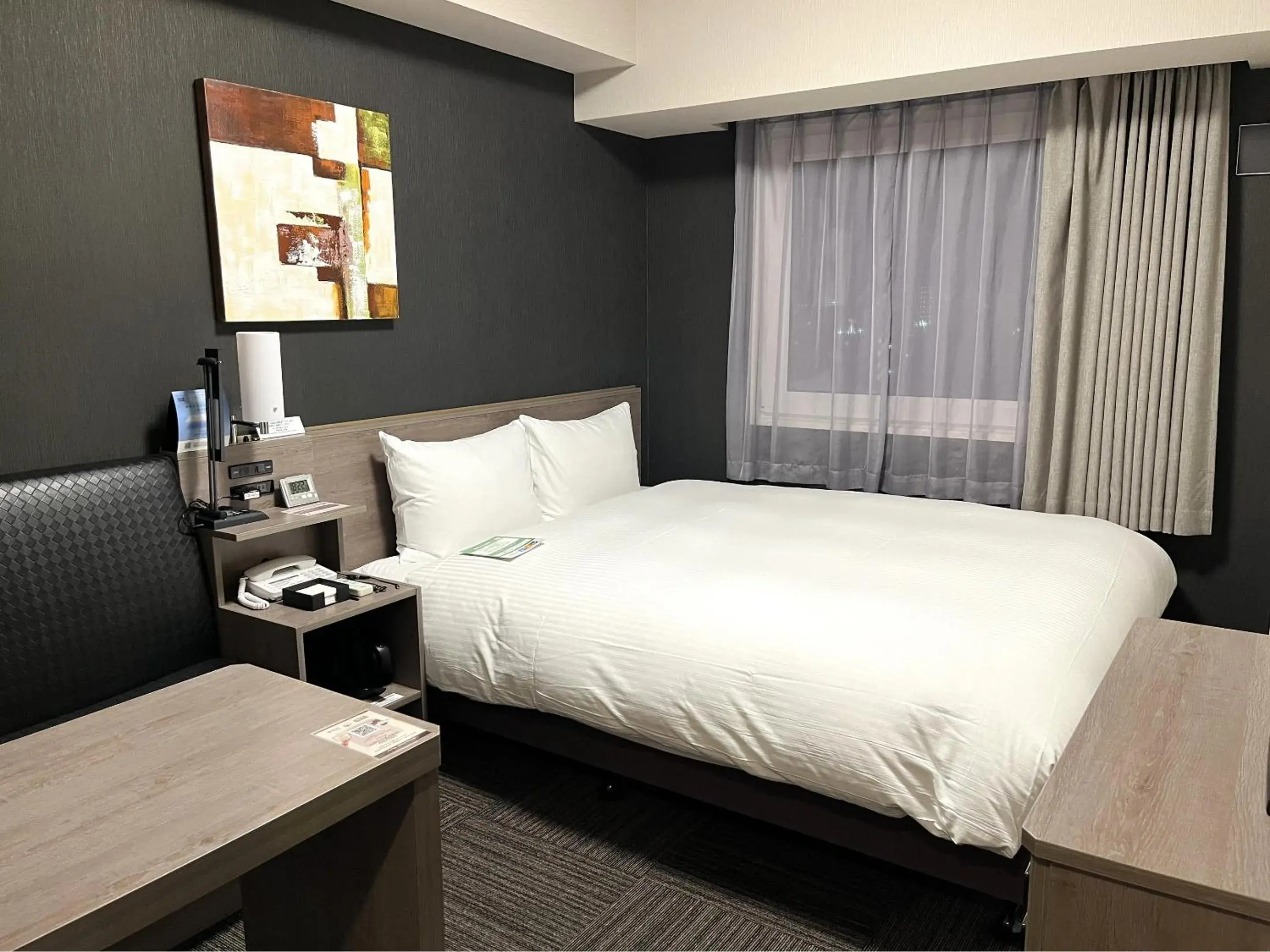 Photo of the whole room, Bed in Hotel Route Inn Takamatsu Yashima Photo of the whole room, Bed in Hotel Route Inn Takamatsu Yashima