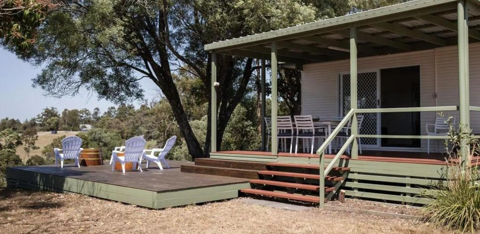 Patio in Sanctuary by Sirromet