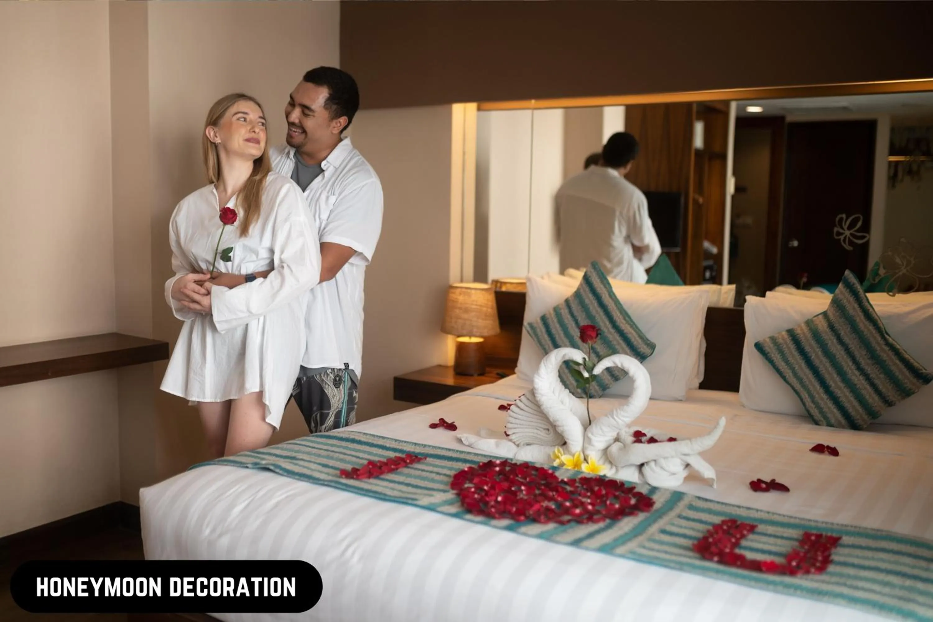 Bedroom, Bed in Grand Ixora Kuta Resort