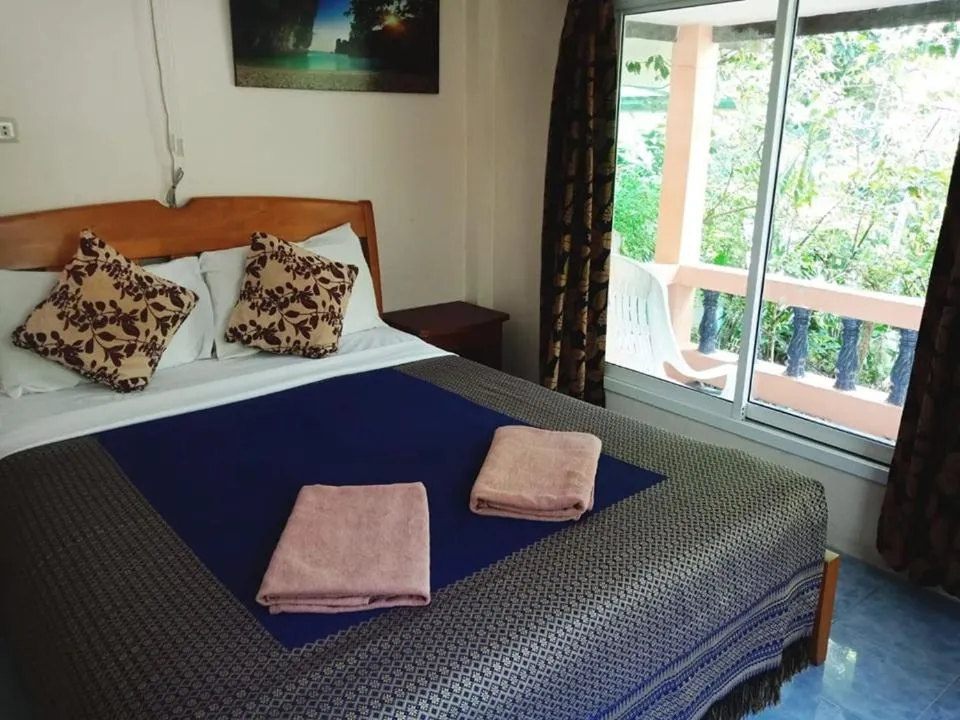 Bed in Anawin Bungalows