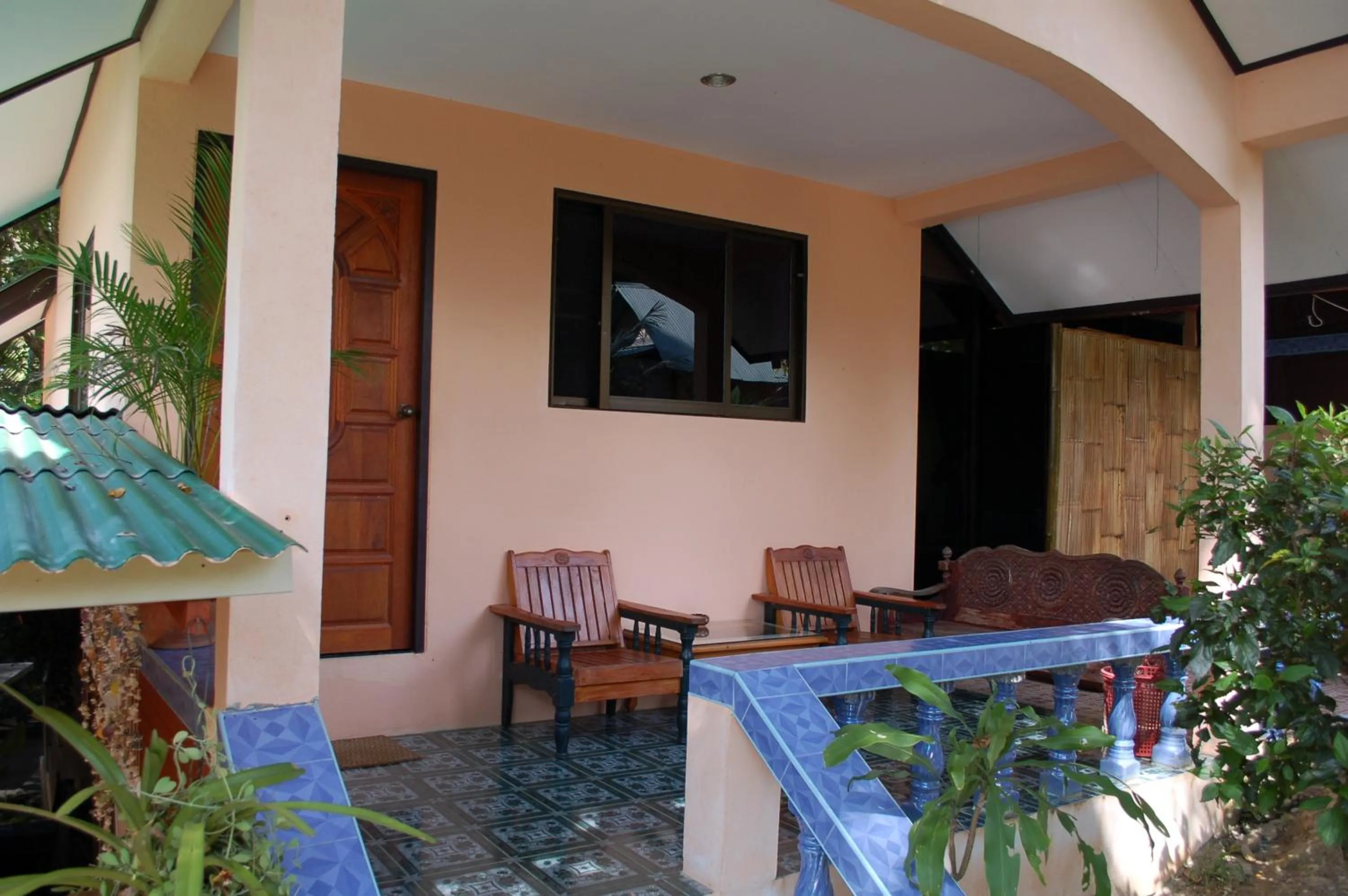 Patio in Anawin Bungalows