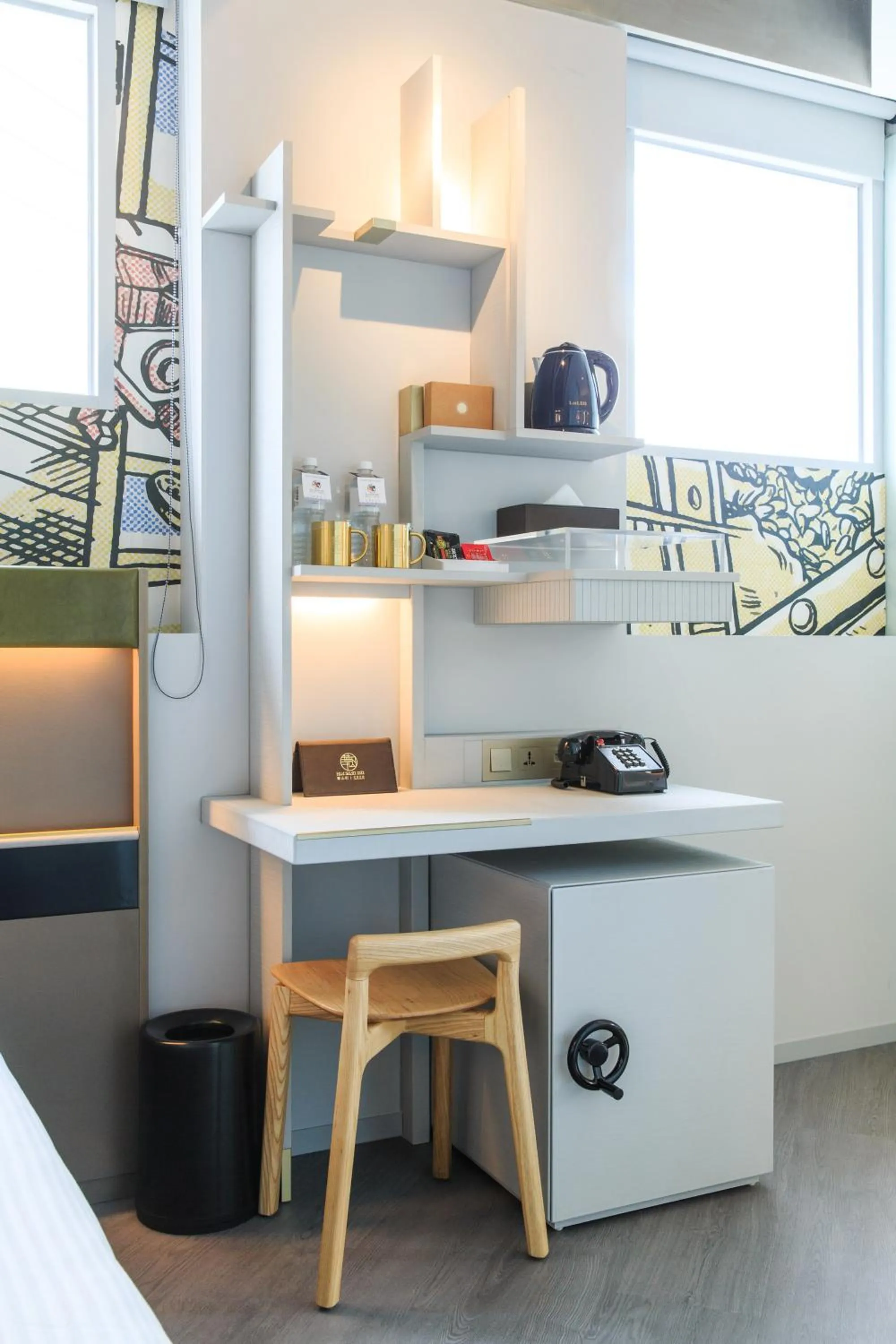 Seating area in Hua Shan Din by Cosmos Creation - Huashan Creative Park