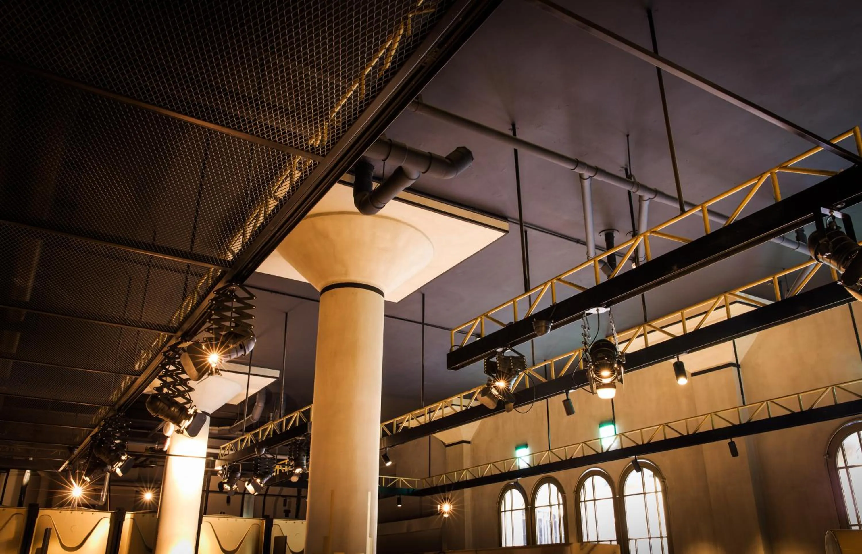 Decorative detail in Hua Shan Din by Cosmos Creation - Huashan Creative Park