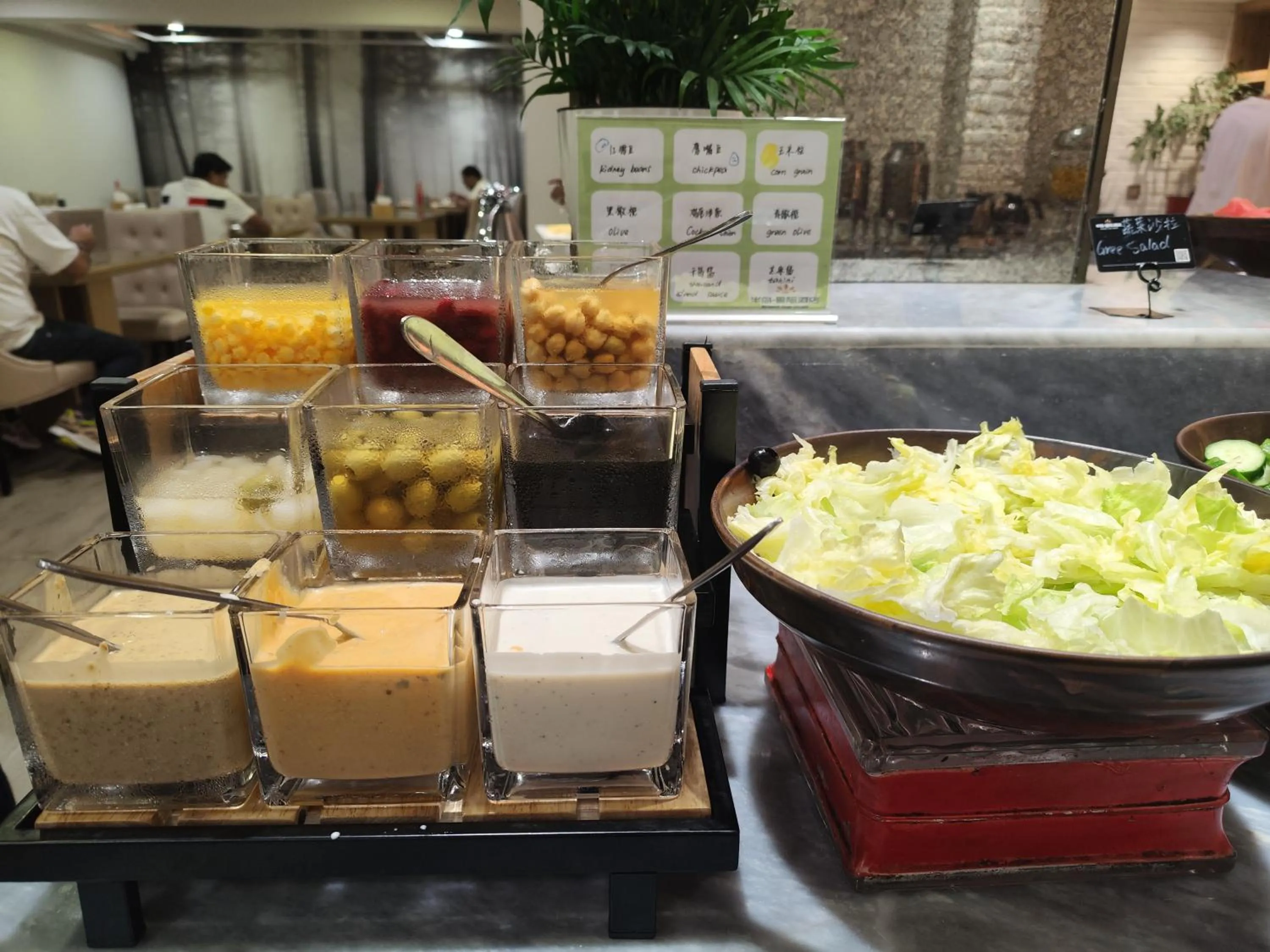 Buffet breakfast in Byland Star Hotel