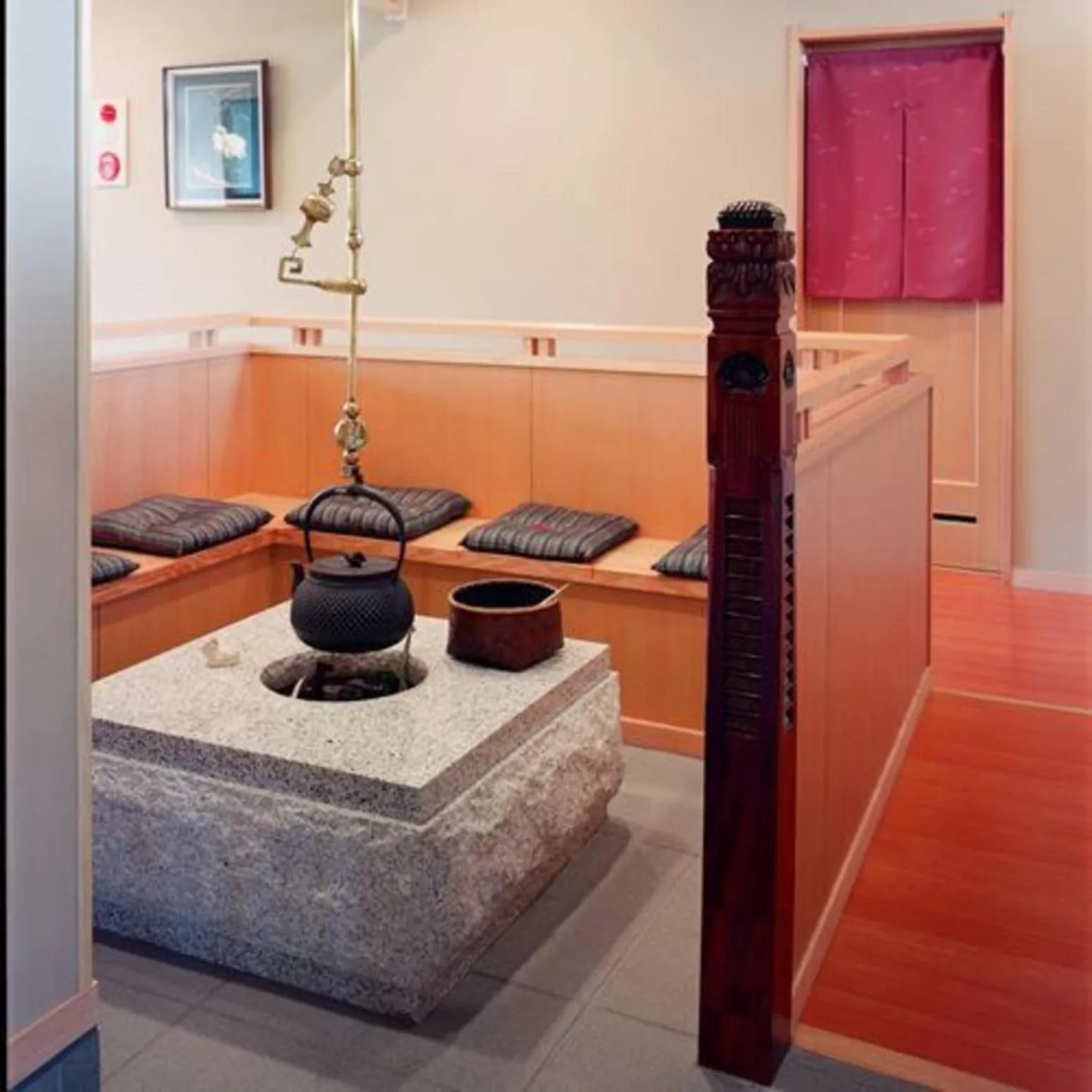 Decorative detail in Ryokan Ichinomatsu