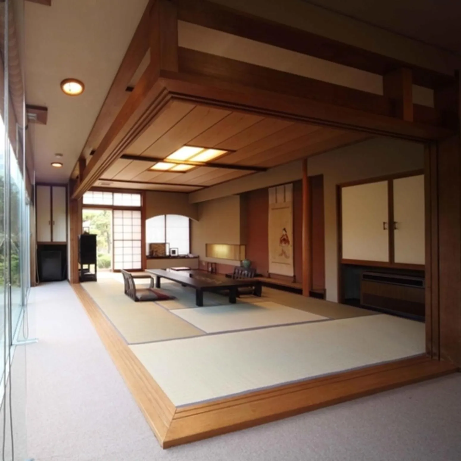 Living room, Bed in Ryokan Ichinomatsu