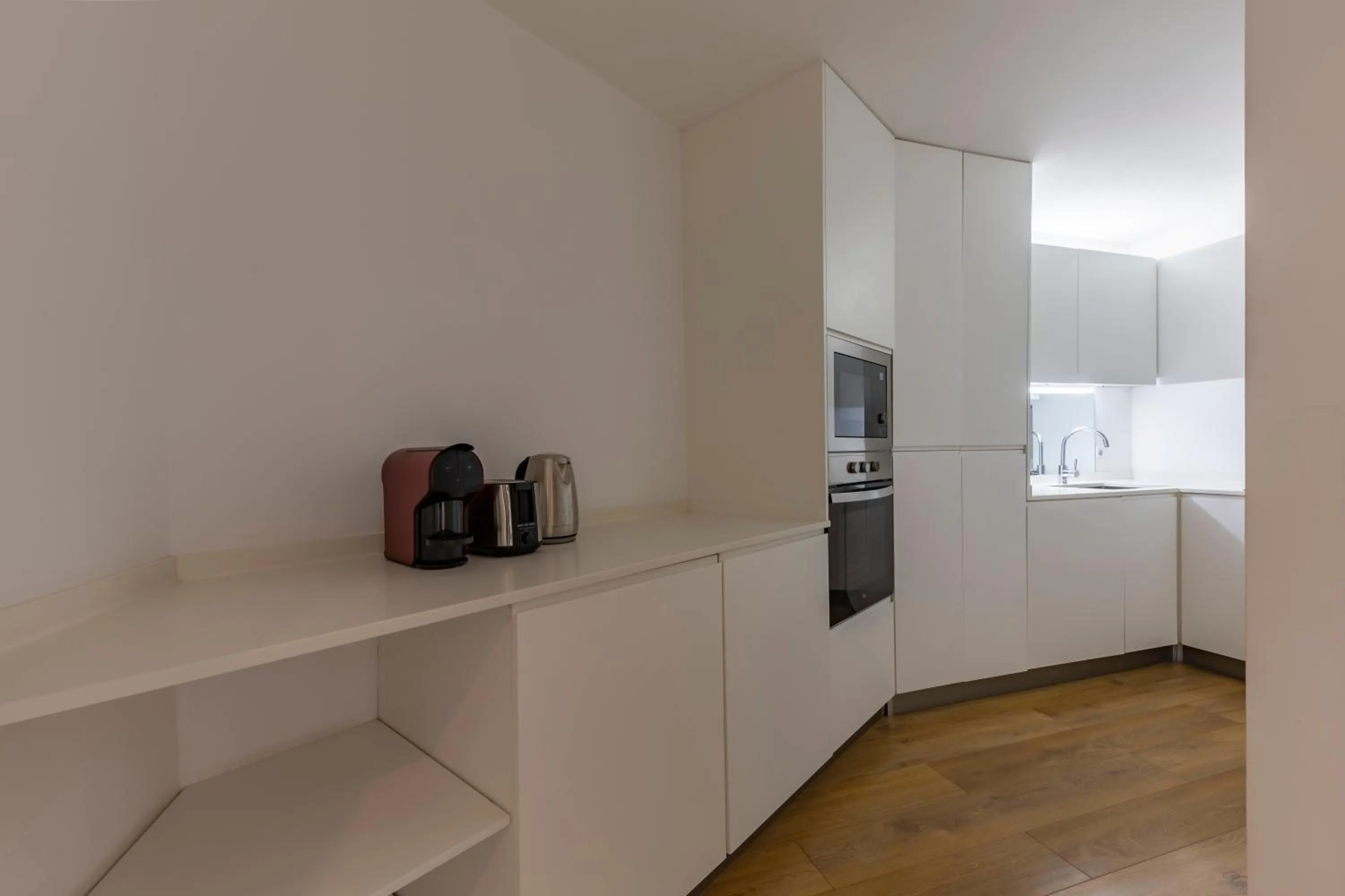 Kitchen or kitchenette in Xenon Urban Apartments
