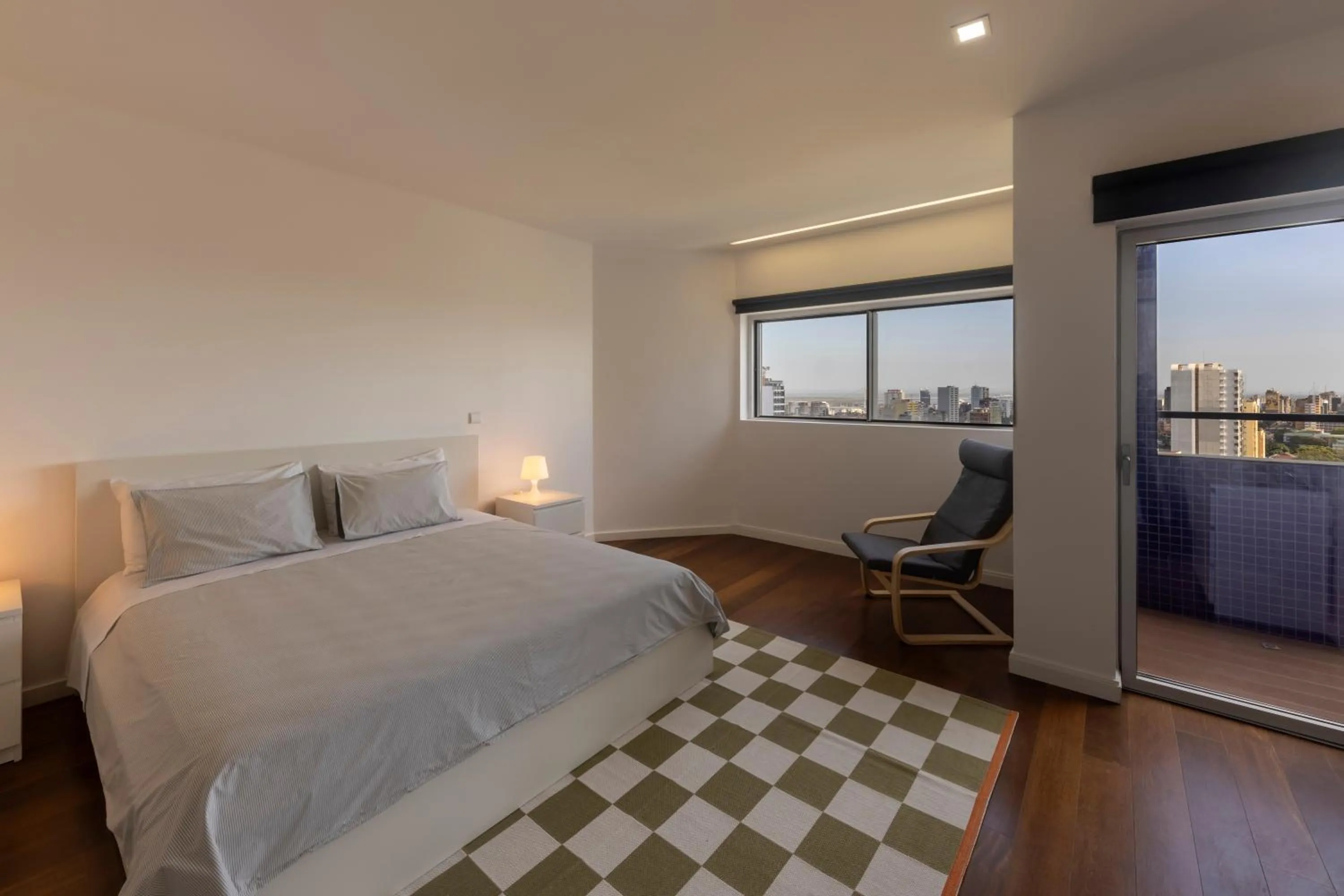 Bed in Xenon Urban Apartments