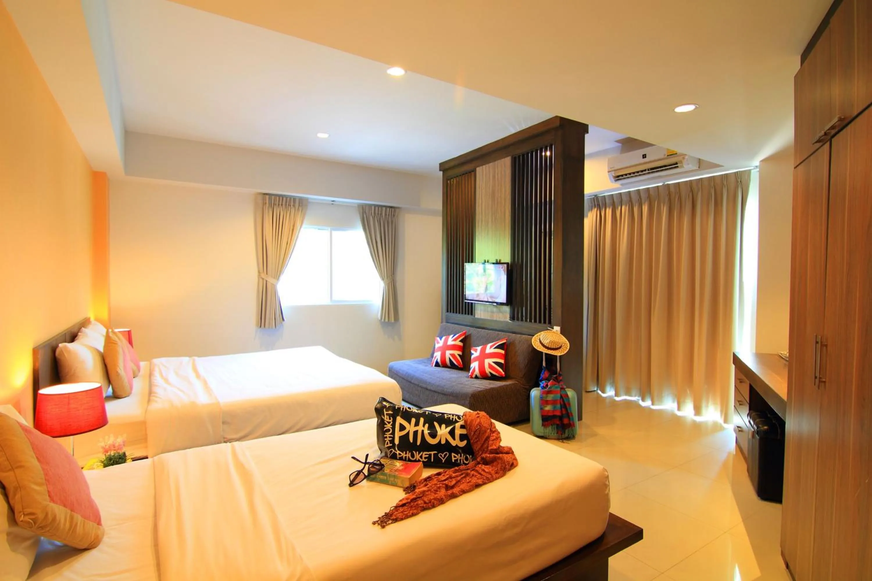 Bed in Cool Residence Hotel