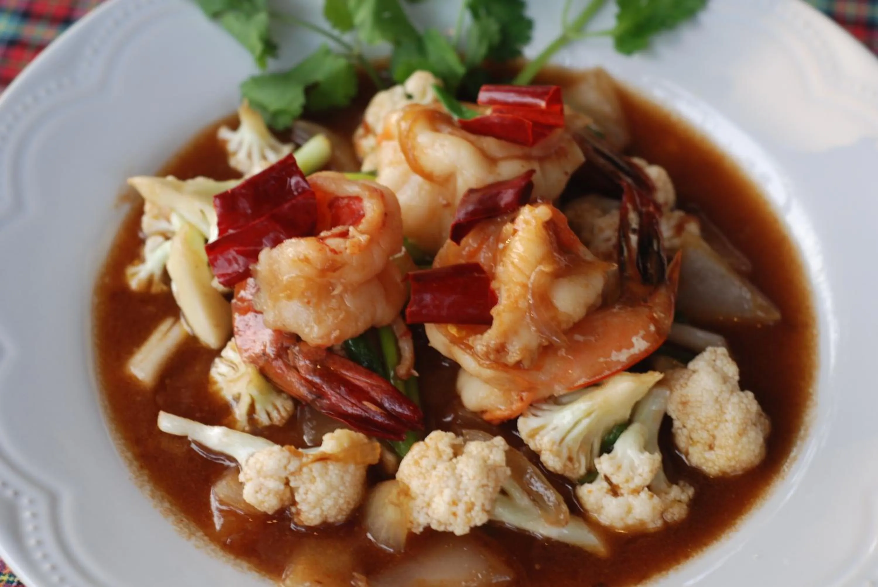 Food close-up in Lanta Coral Beach Resort