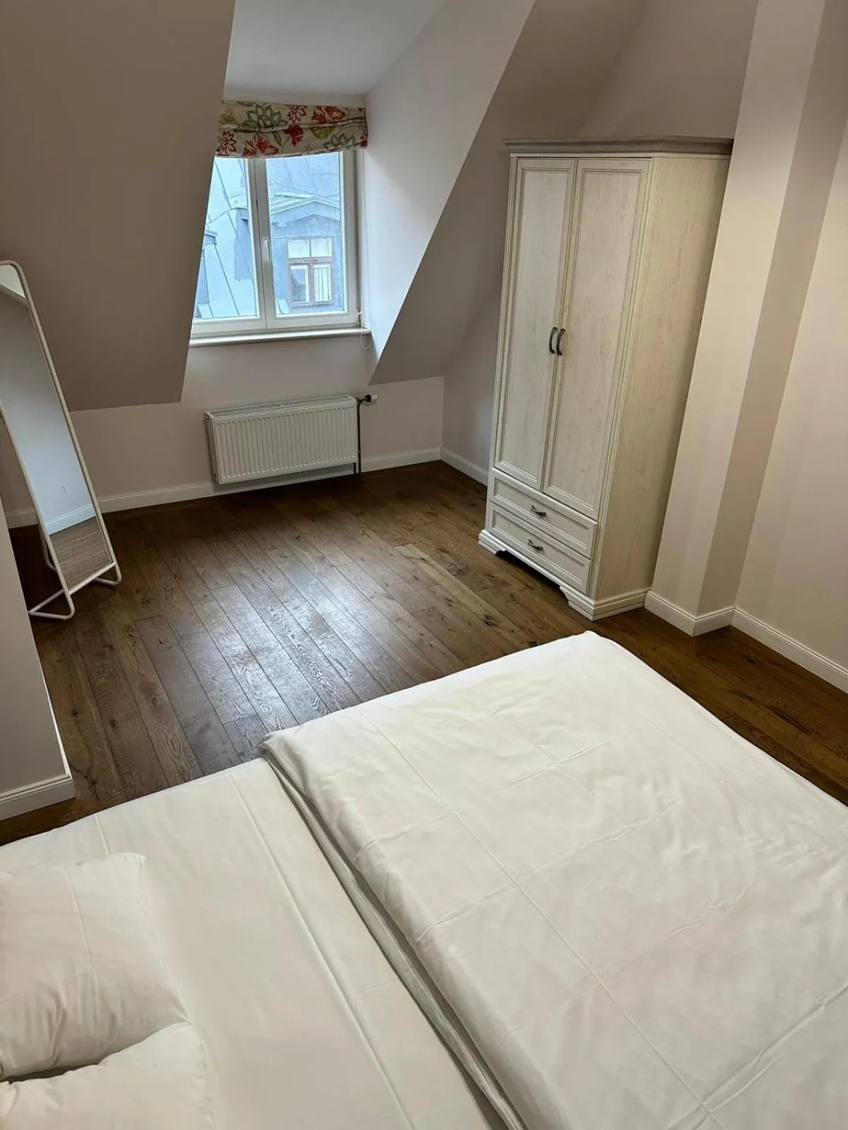 Bed in Stabu Sēta Apartments