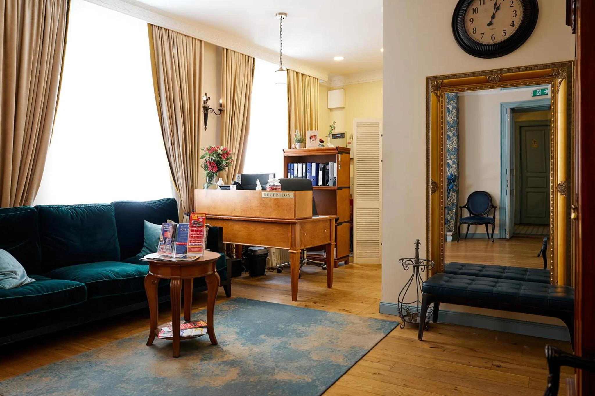 Lobby or reception in Stabu Sēta Apartments