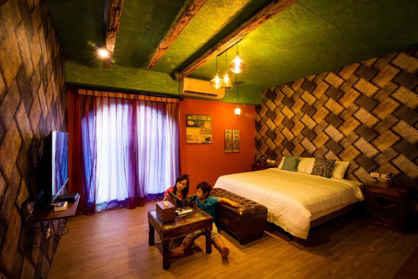 Superior Twin Room with Mountain View in Fly Inn 飛旅宿 Superior Twin Room with Mountain View in Fly Inn 飛旅宿