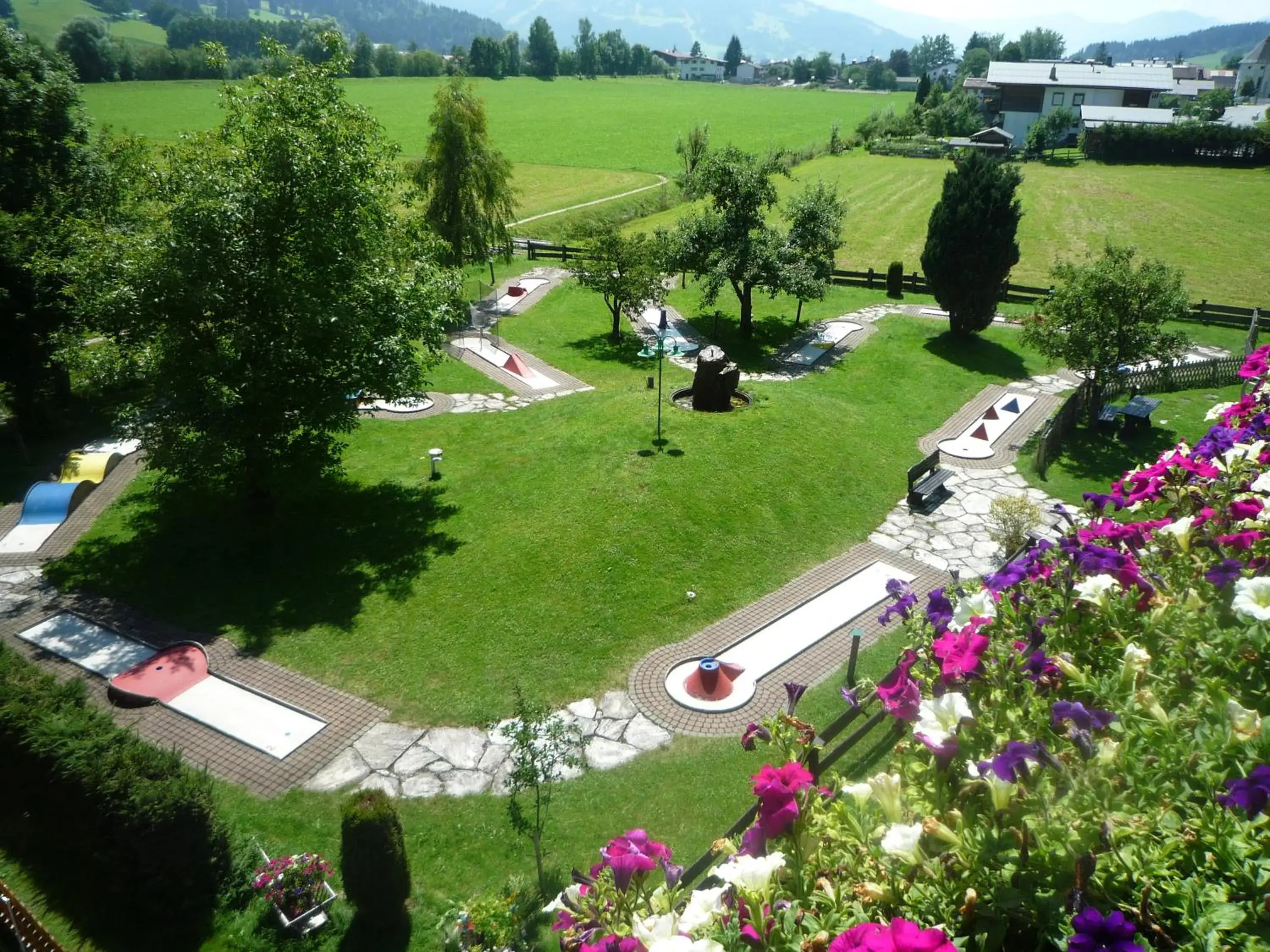 Bird's eye view in Hotel Neuwirt