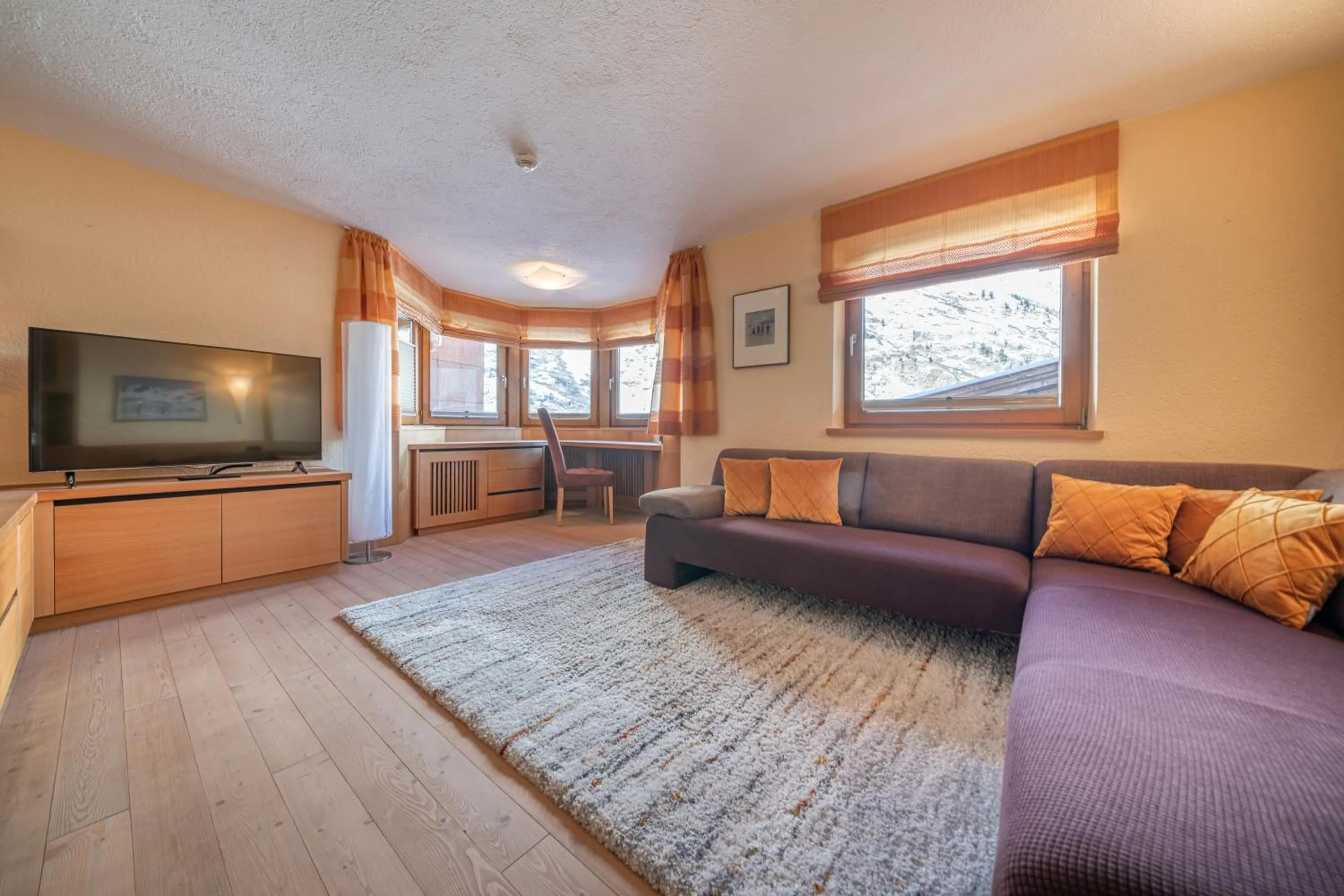 Living room in Schönblick - Gurgl B&B