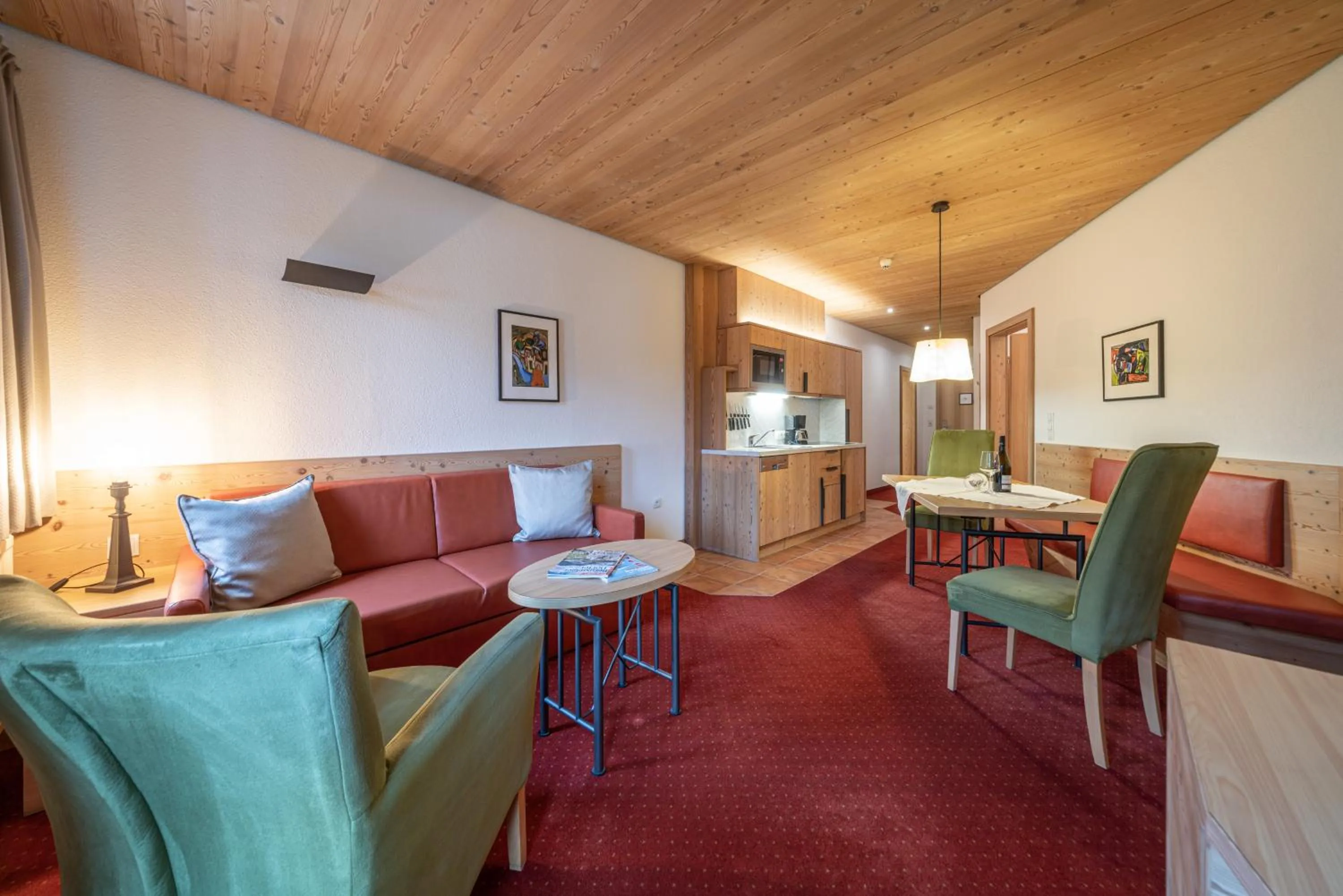 Living room in Schönblick - Gurgl B&B