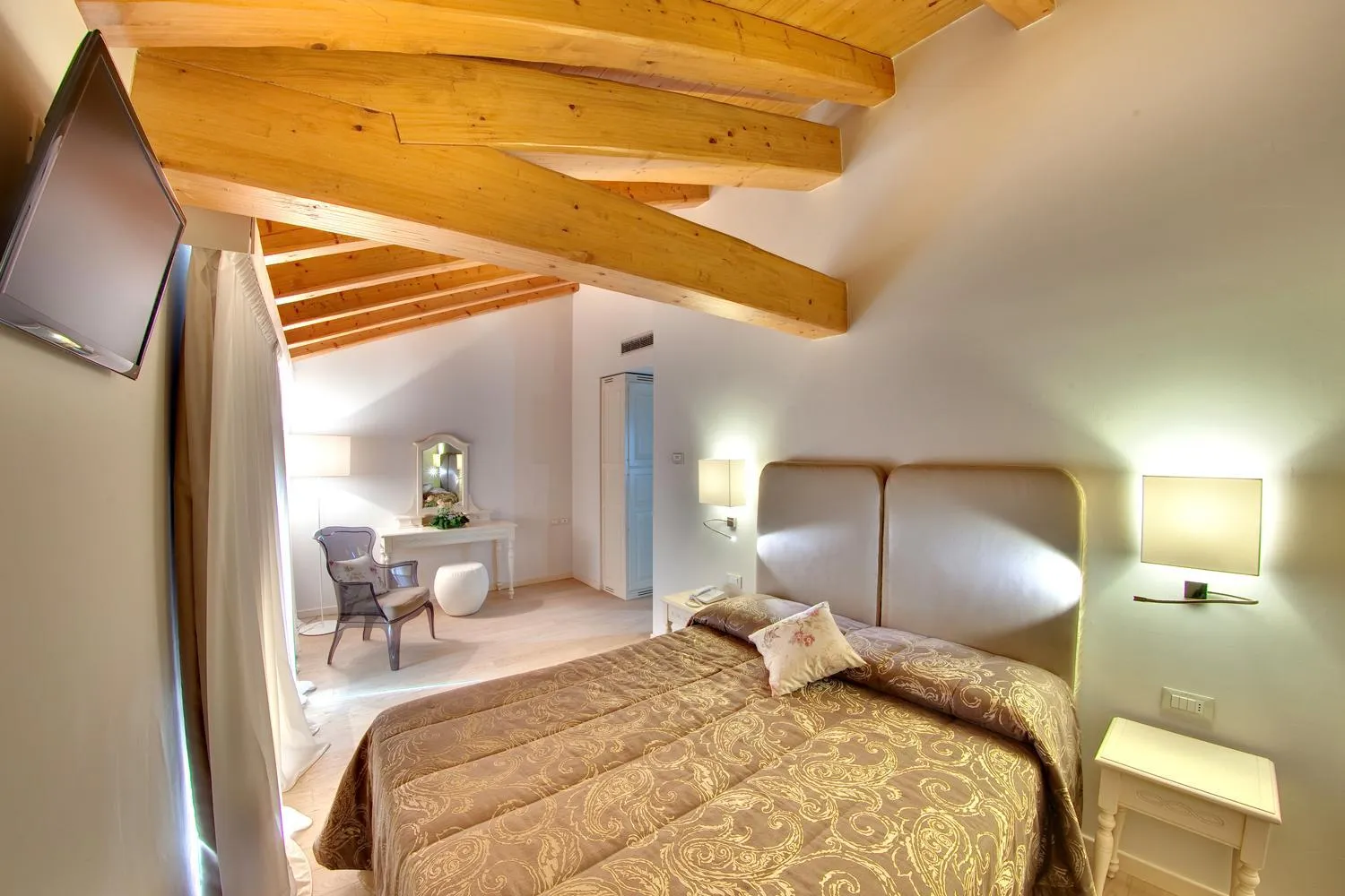 Photo of the whole room, Bed in Agriturismo Ca' Beatrice - Venice Airport