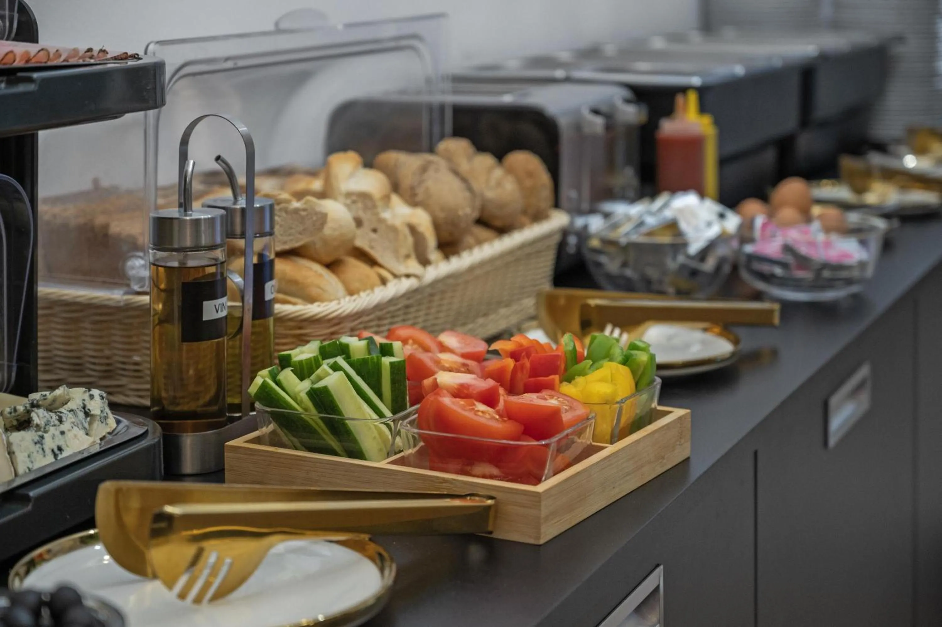 Buffet breakfast in Apart Hotel VIRGO