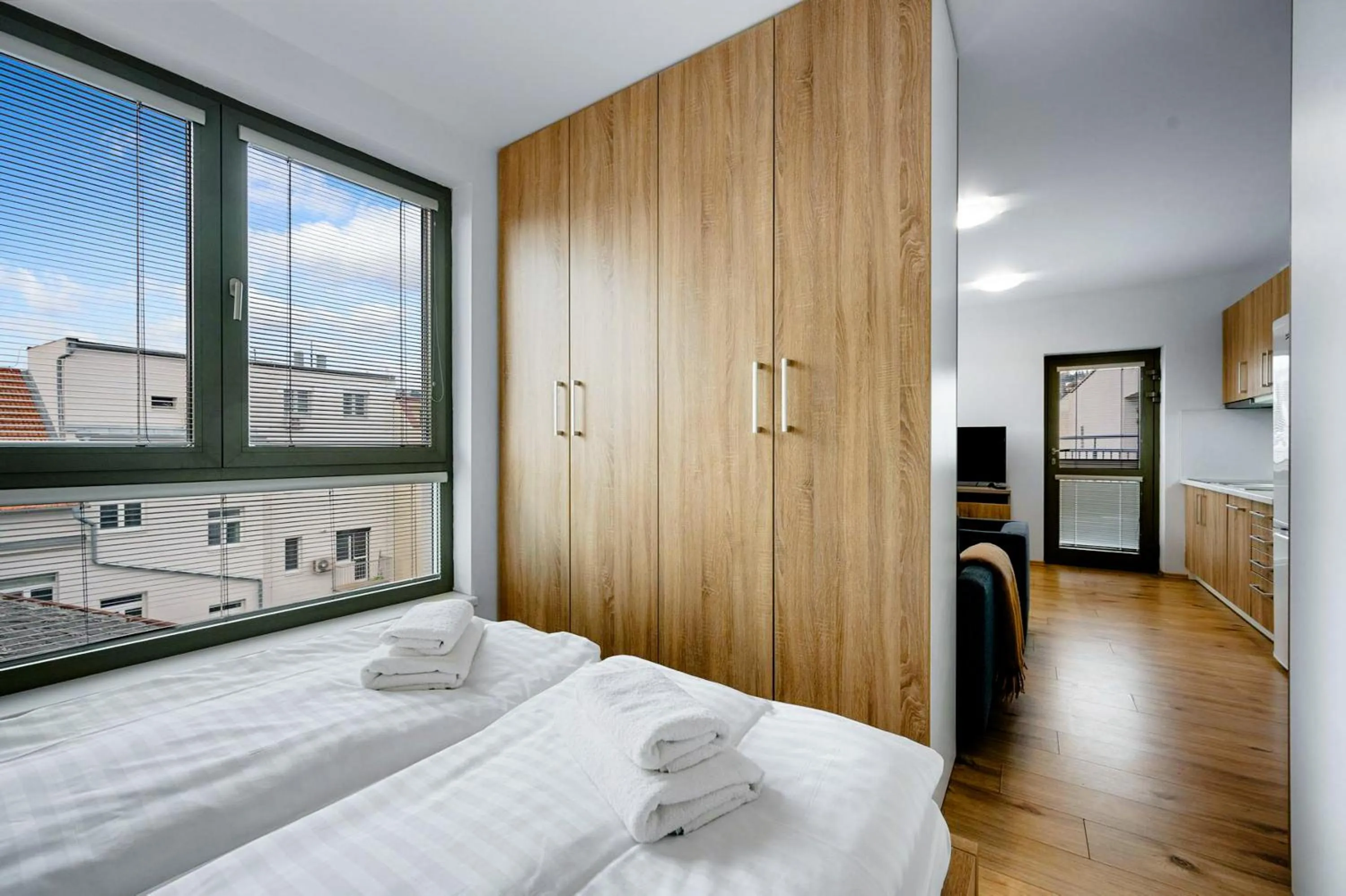 Bedroom, Bed in Apart Hotel VIRGO