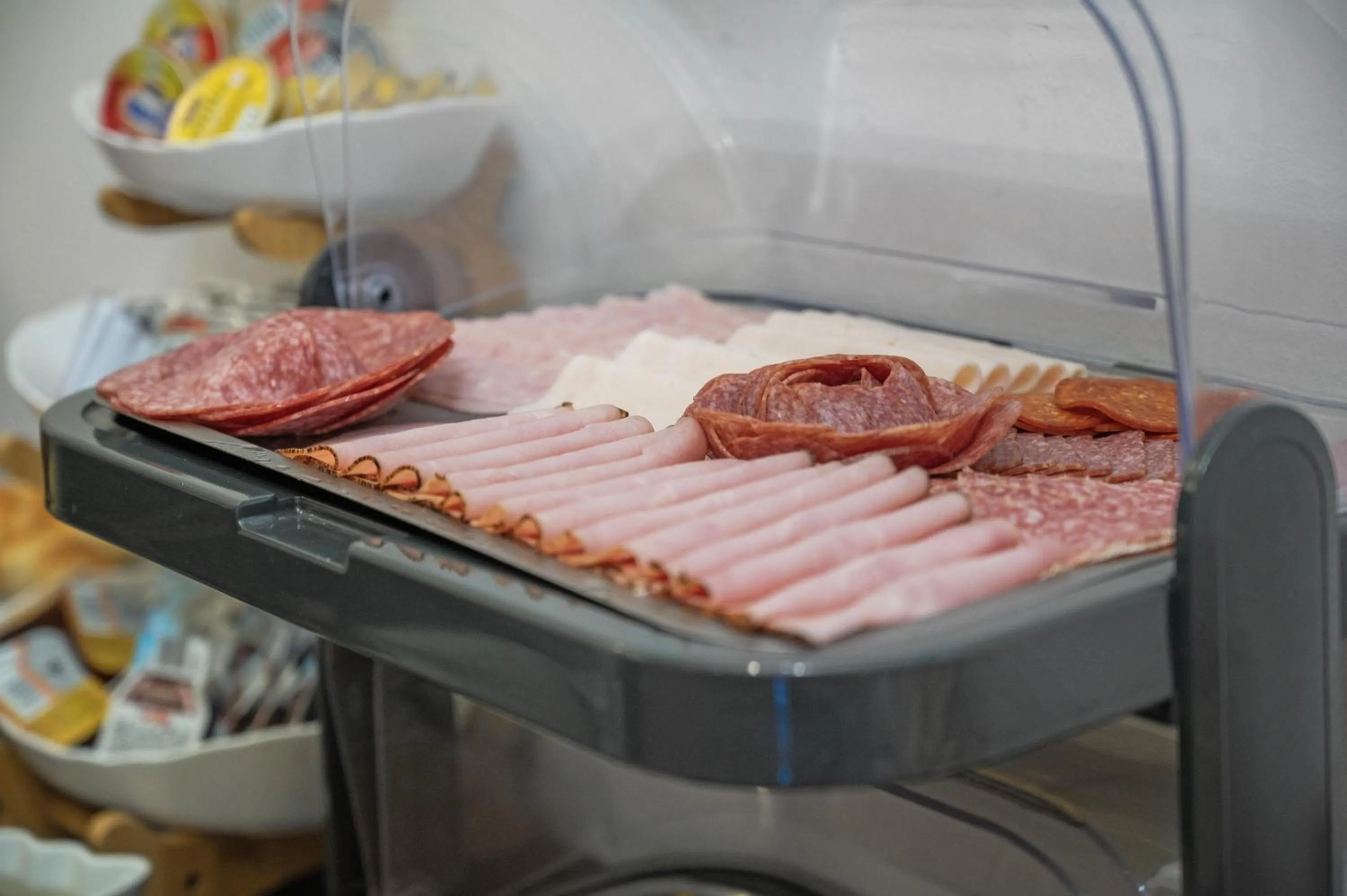 Buffet breakfast in Apart Hotel VIRGO