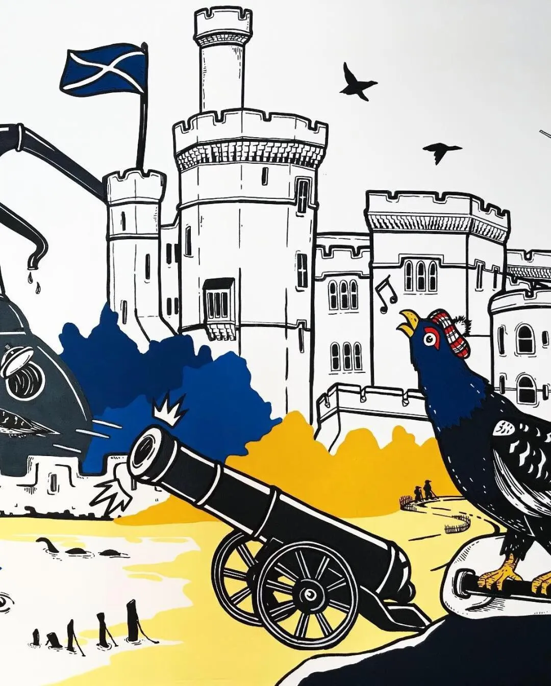 Lobby or reception in Inverness Youth Hostel