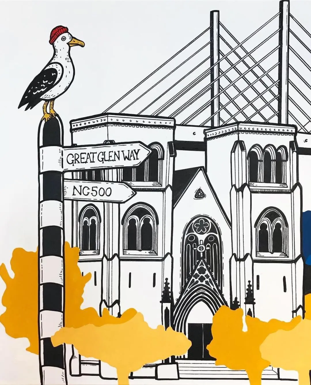 Lobby or reception in Inverness Youth Hostel