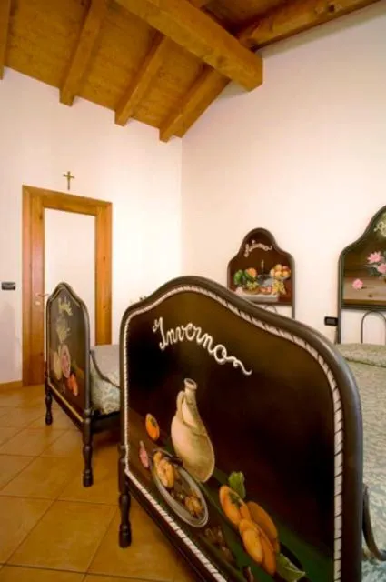 Bedroom in Agriturismo Villa Mocenigo