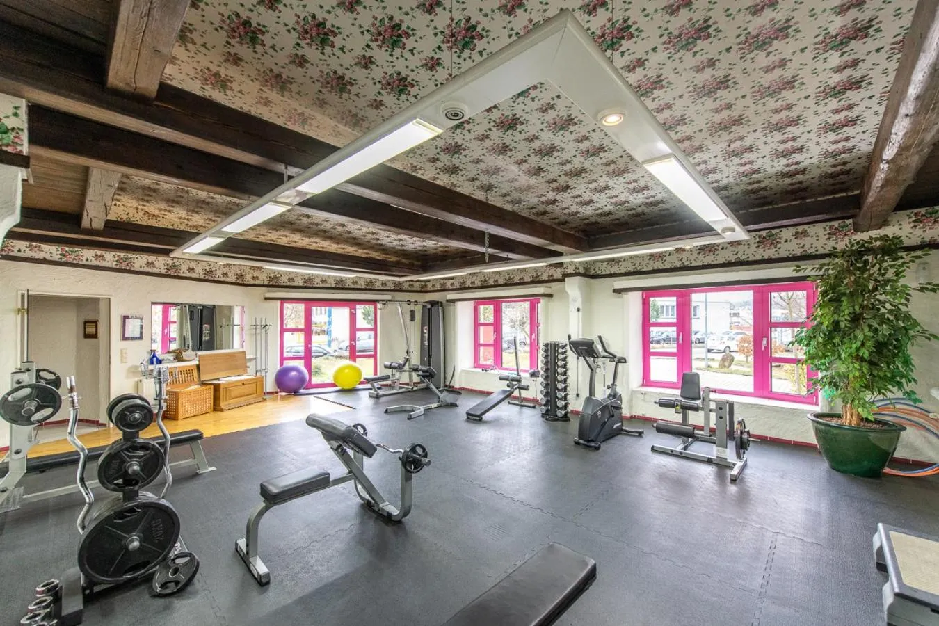 Fitness centre/facilities in CONTEL Hotel