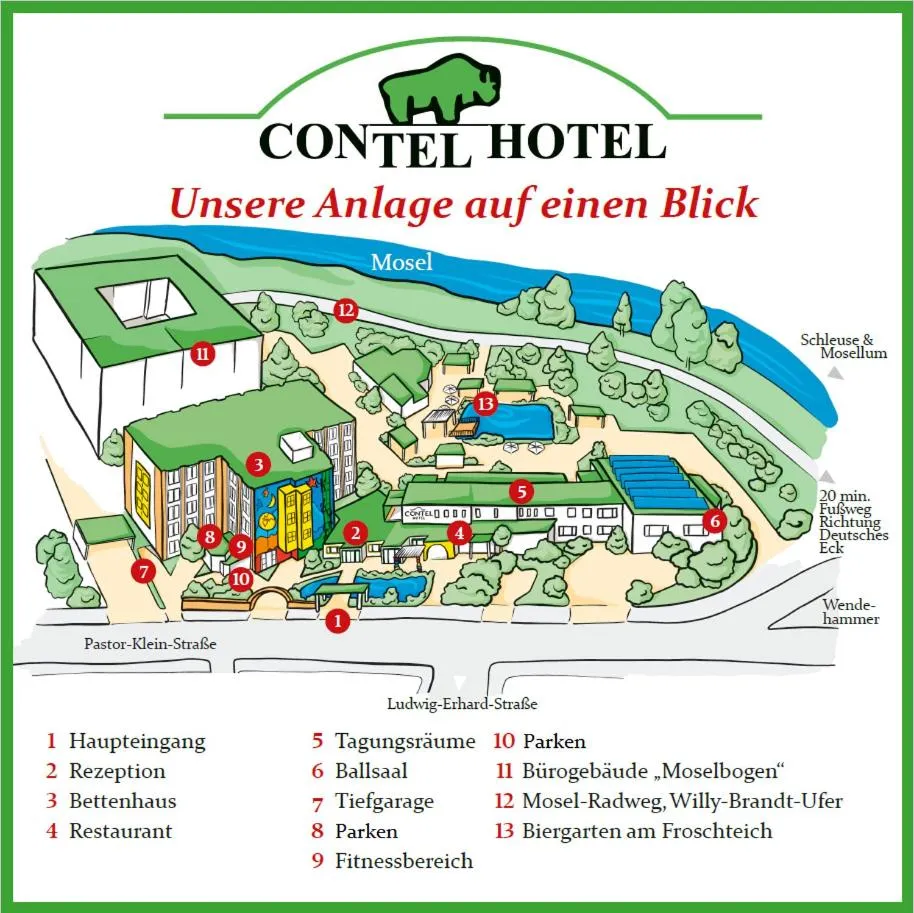 Property building in CONTEL Hotel