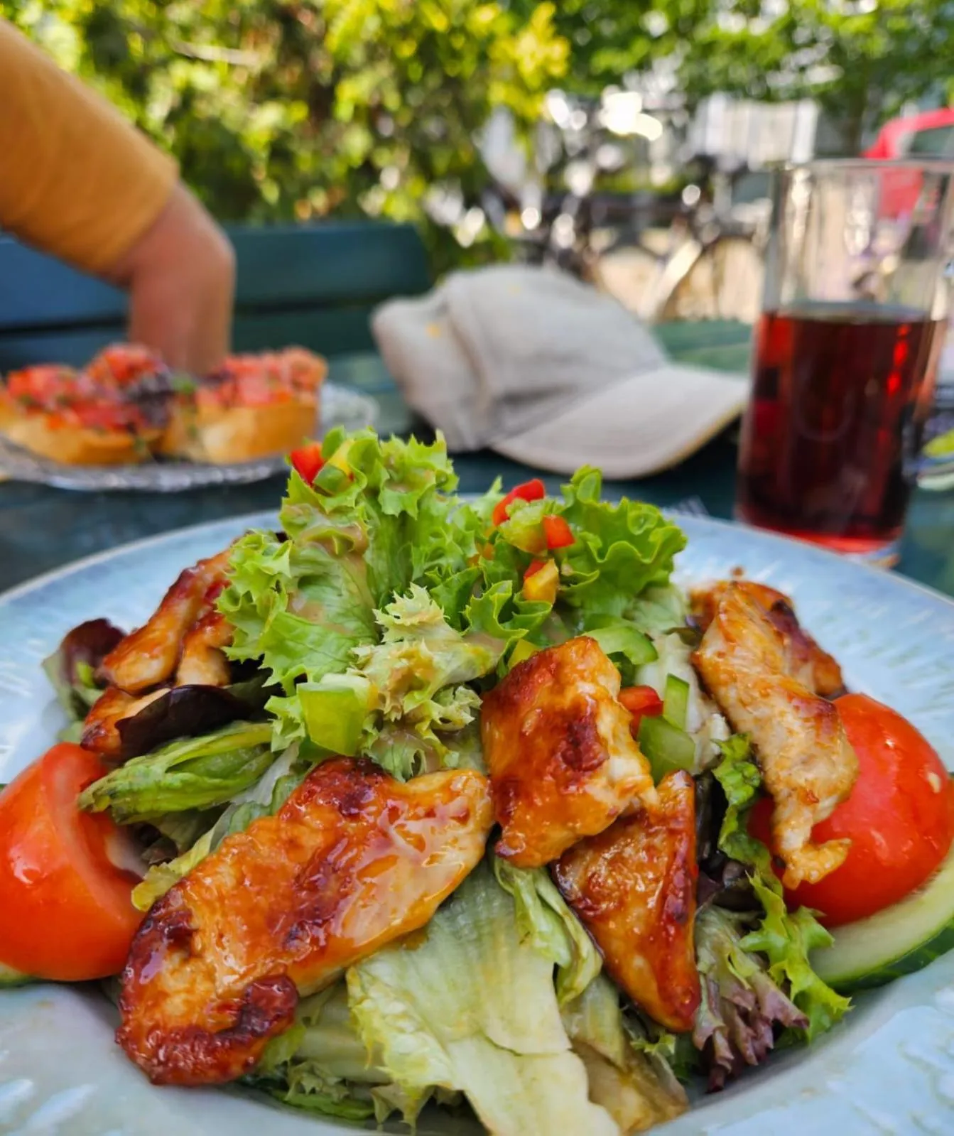 Food in CONTEL Hotel