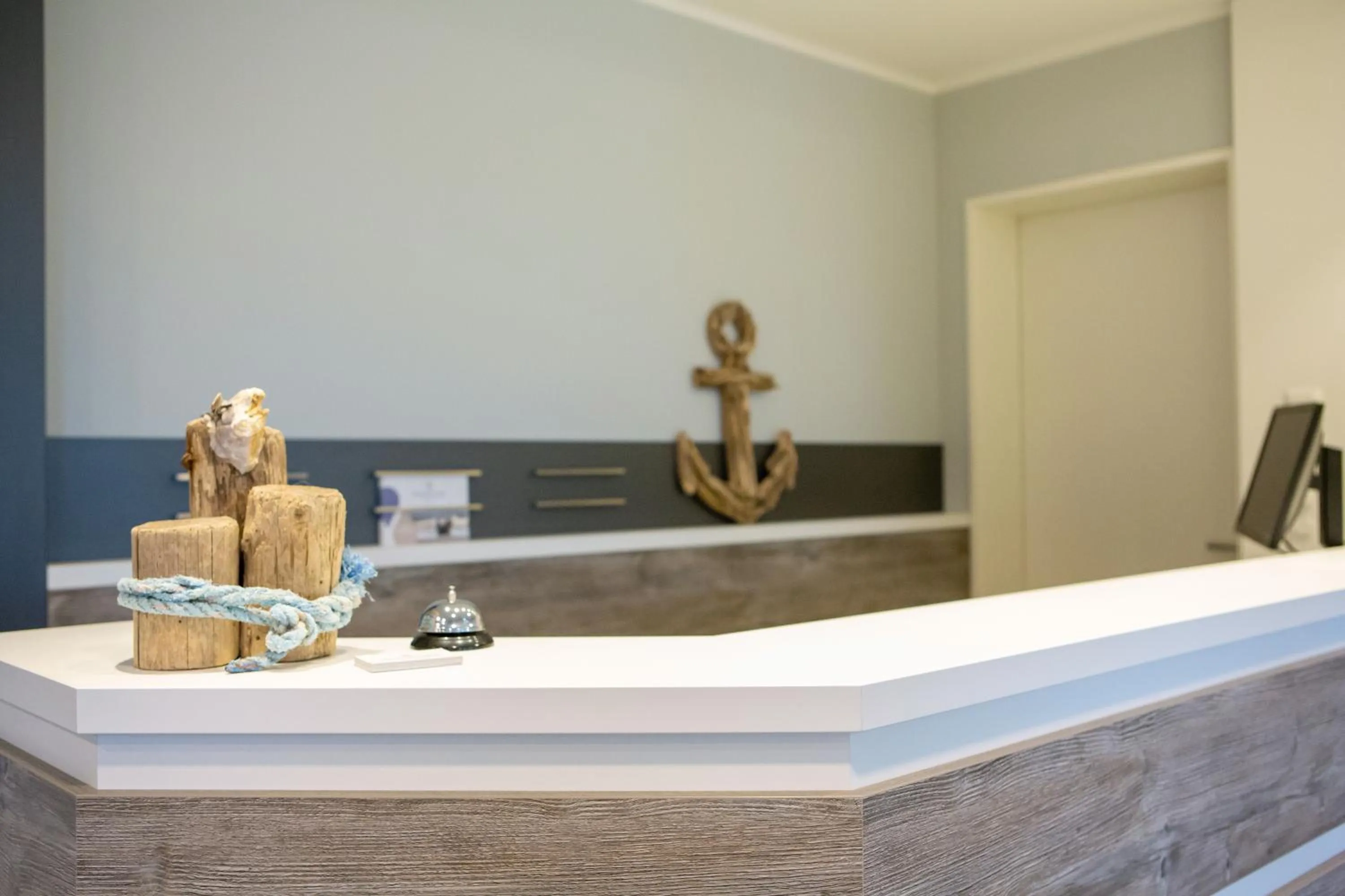 Lobby or reception in Nordsee Lodge