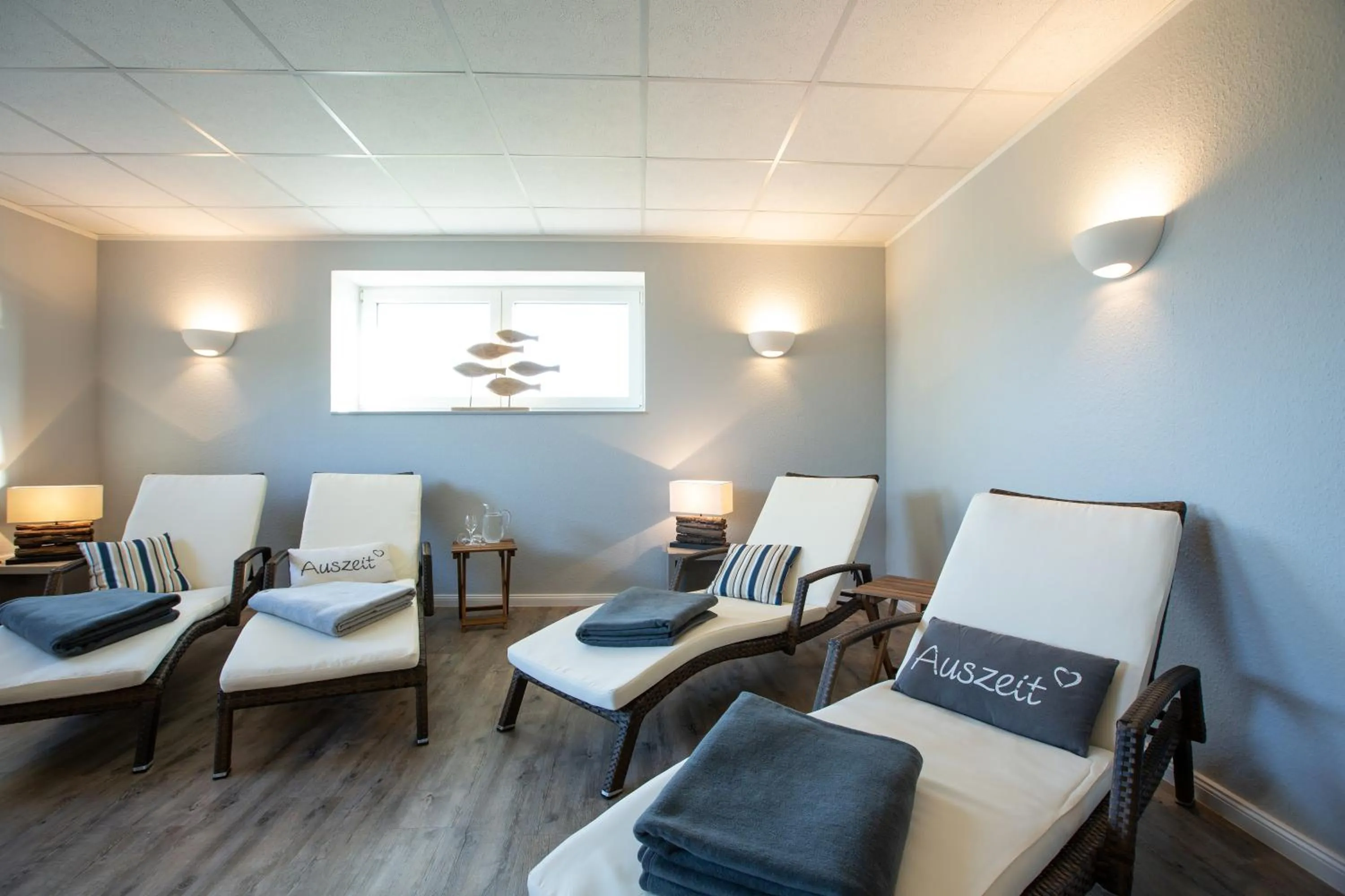 Sauna in Nordsee Lodge