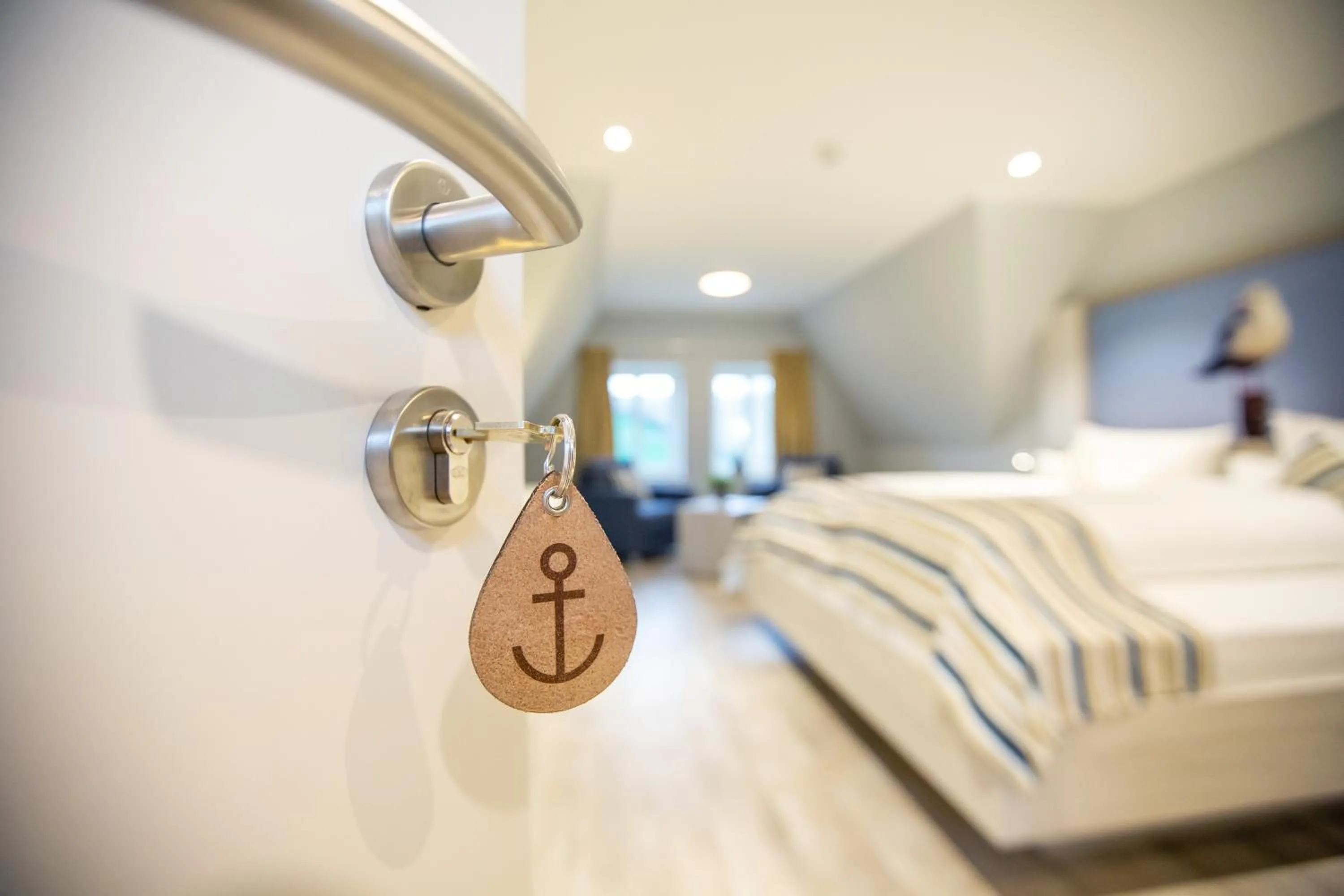 Photo of the whole room, Bed in Nordsee Lodge