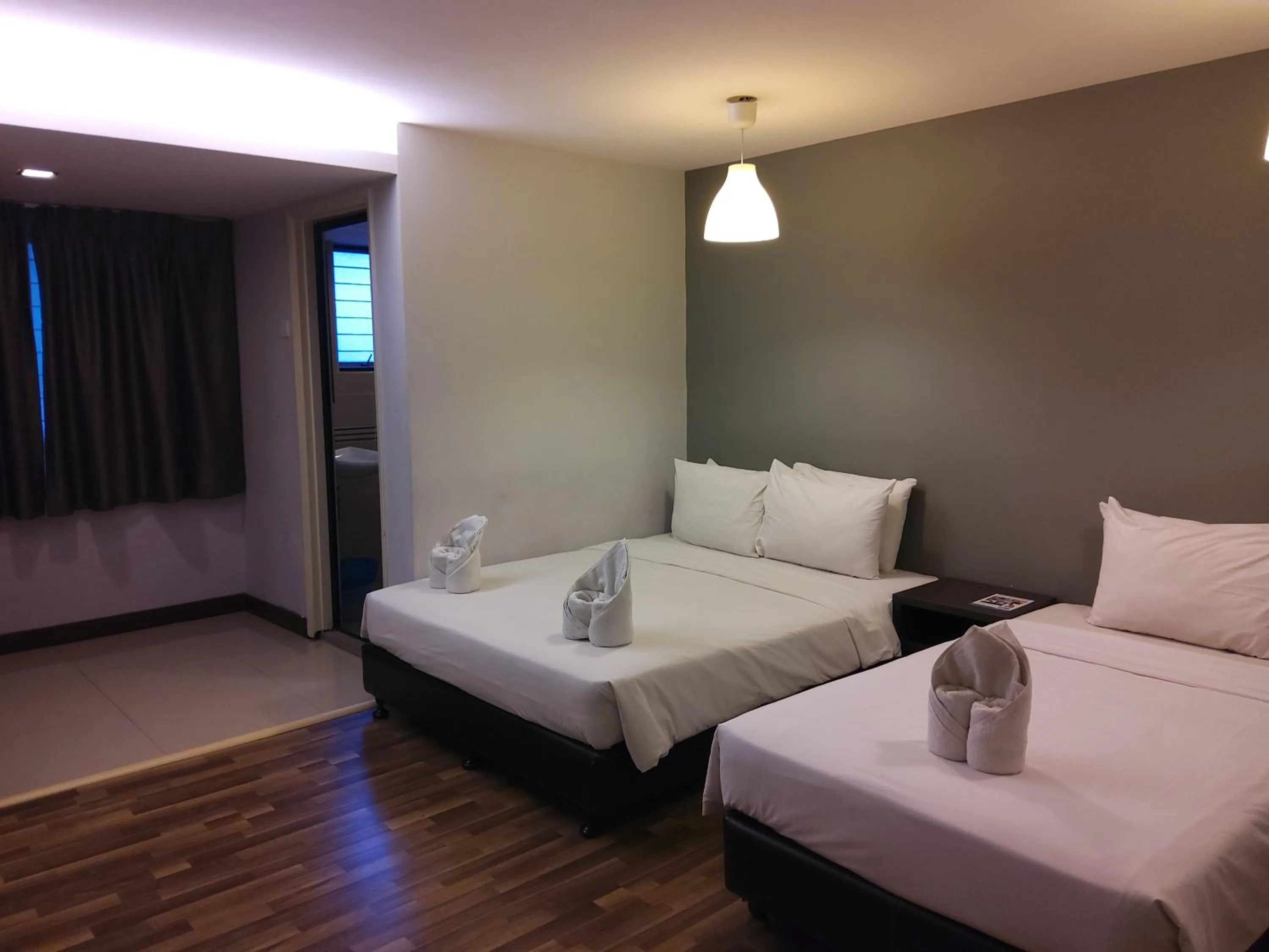 Bed in Katel Kuala Lumpur formally known as K Hotel