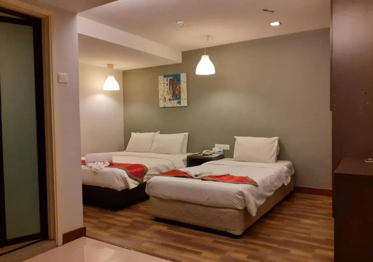 Bed in Katel Kuala Lumpur formally known as K Hotel